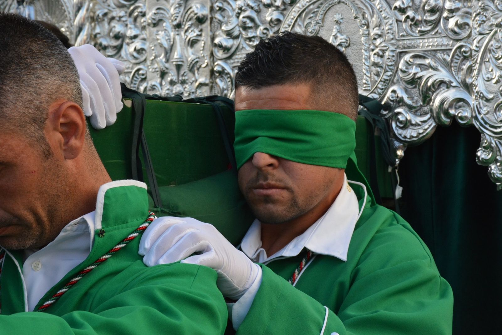 Imágenes del Lunes Santo en la comarca