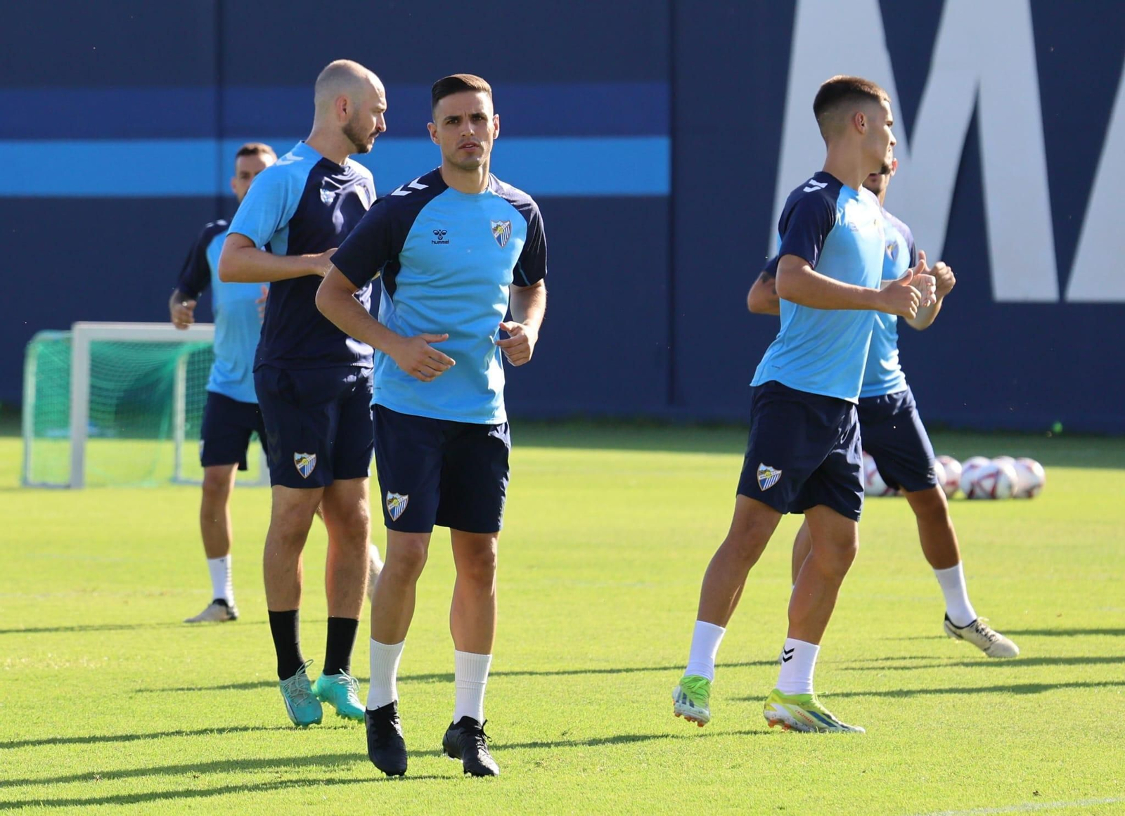 El primer entrenamiento de Roko Baturina y Luismi Sánchez, en fotos