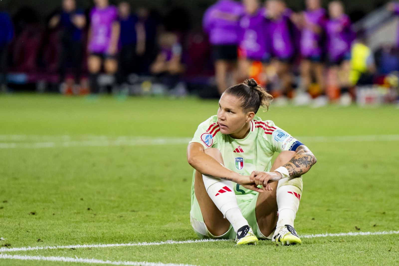 Las imágenes del Inglaterra-Italia