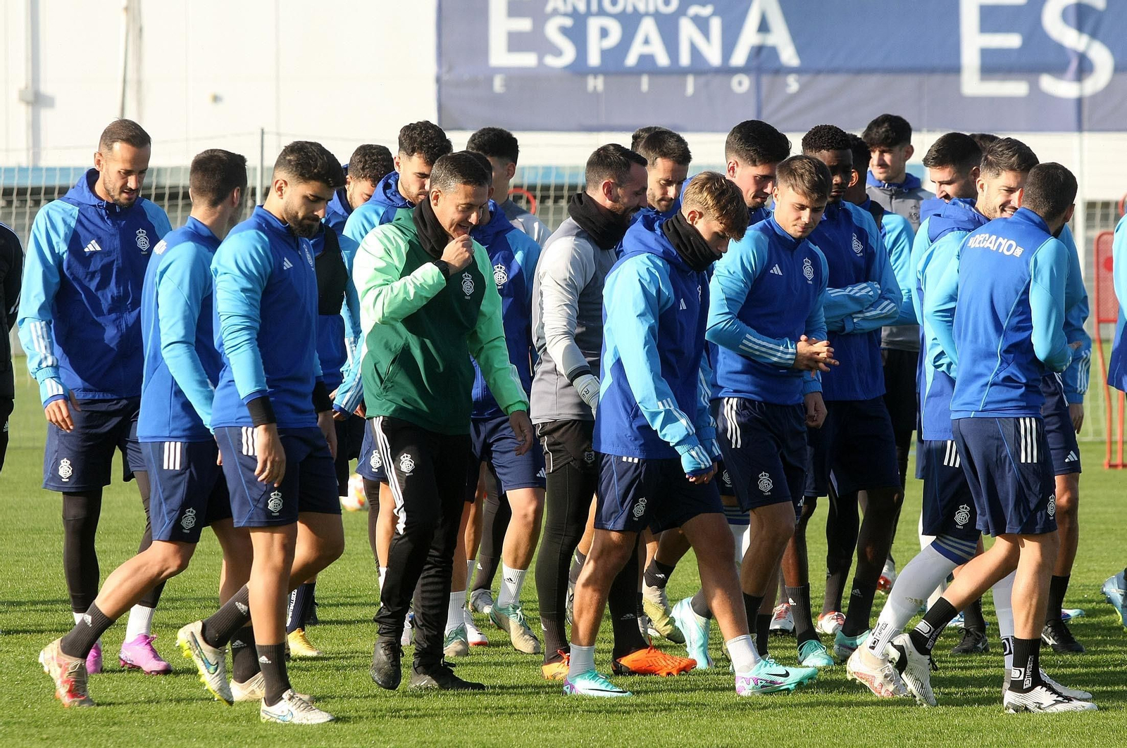 Entrenamiento del Recreativo de Huelva en imágenes