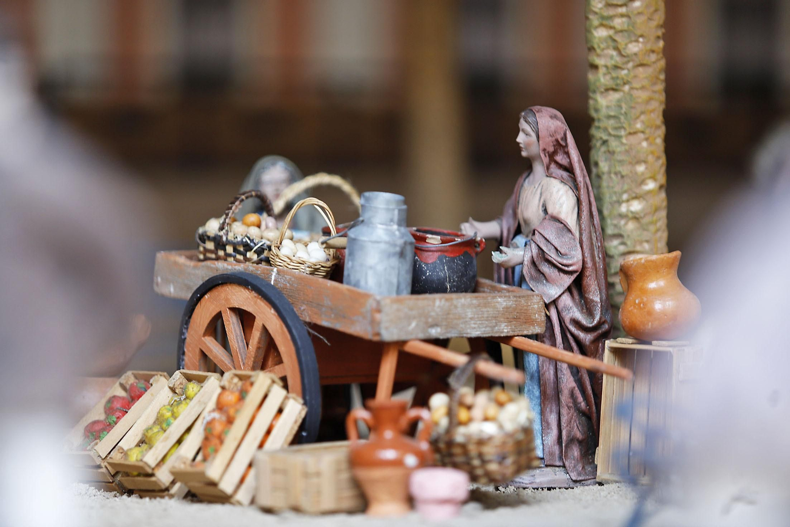 Imágenes del Belén del Ayuntamiento de Huelva