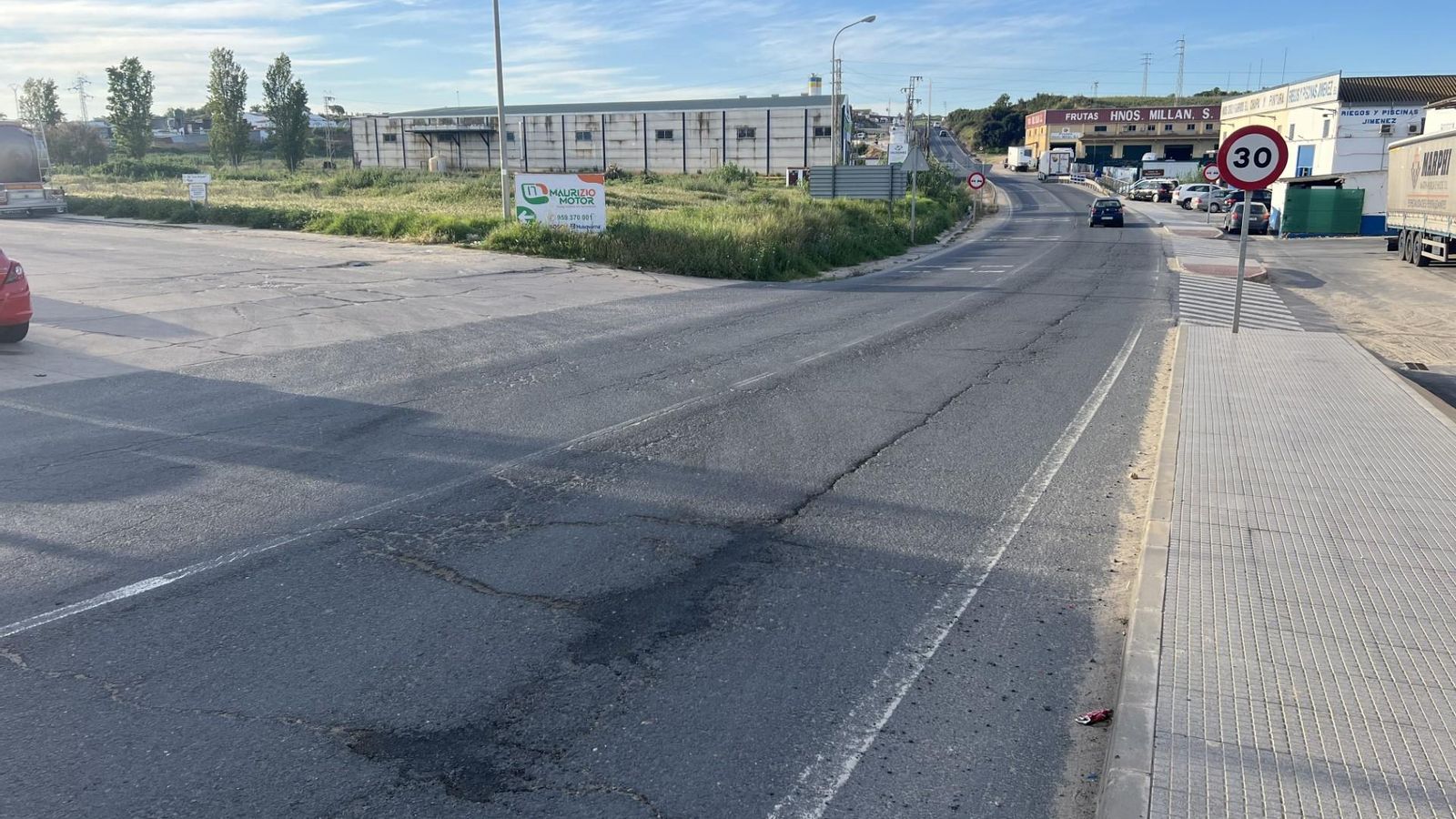 Una de las carreteras donde se van a llegar a cabo las obras.