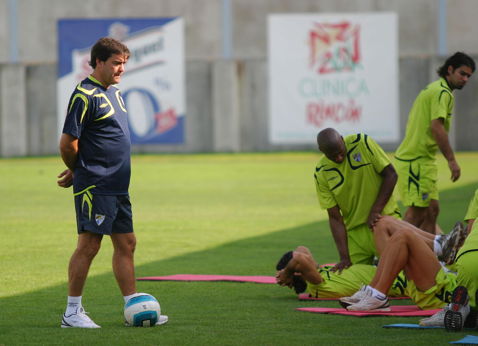 El paso de Marcos Alonso por el Málaga CF, en fotos