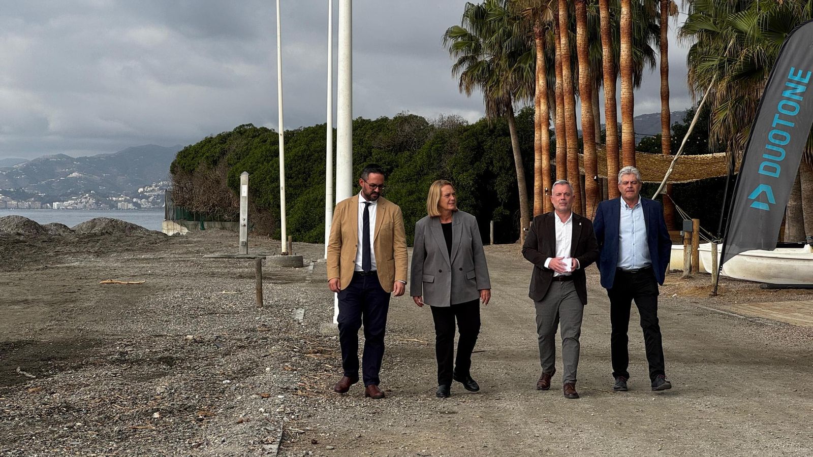 Durante la presentación de los presupuestos de la Diputación para la Costa