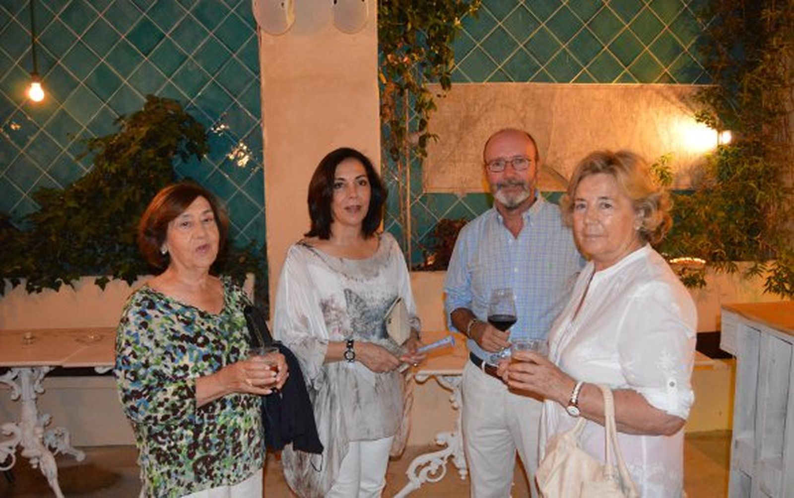 Guadalupe Plaza, Arancha Manrique, Humberto Ybarra y Pilar Sánchez.

Foto: Ignacio Casas de Ciria