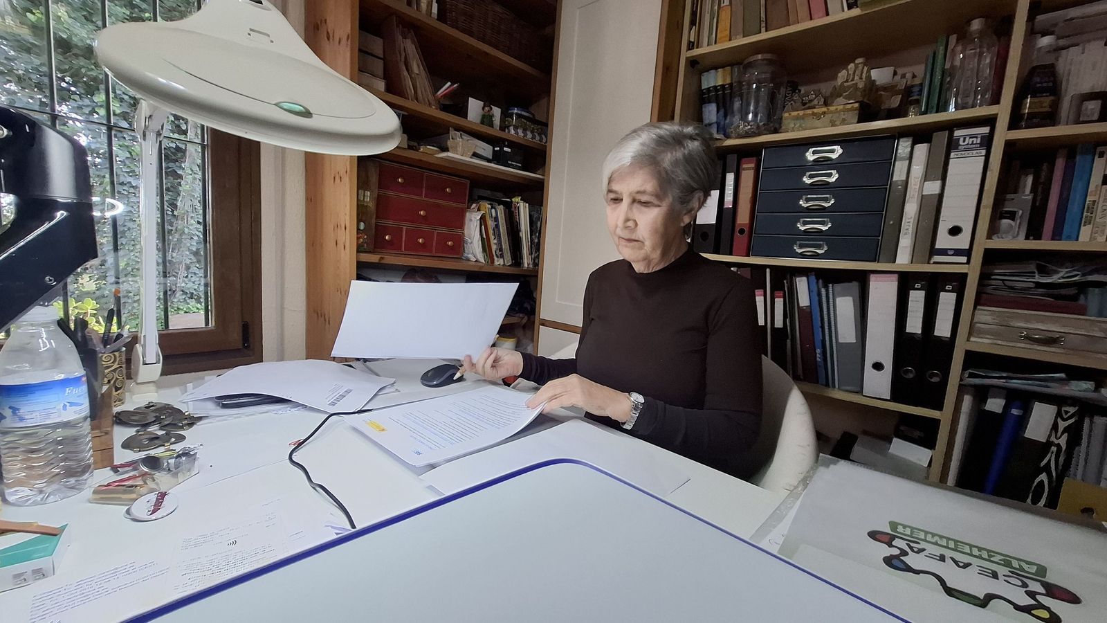 Soledad dedica gran parte de su tiempo al conocimiento del Alzheimer