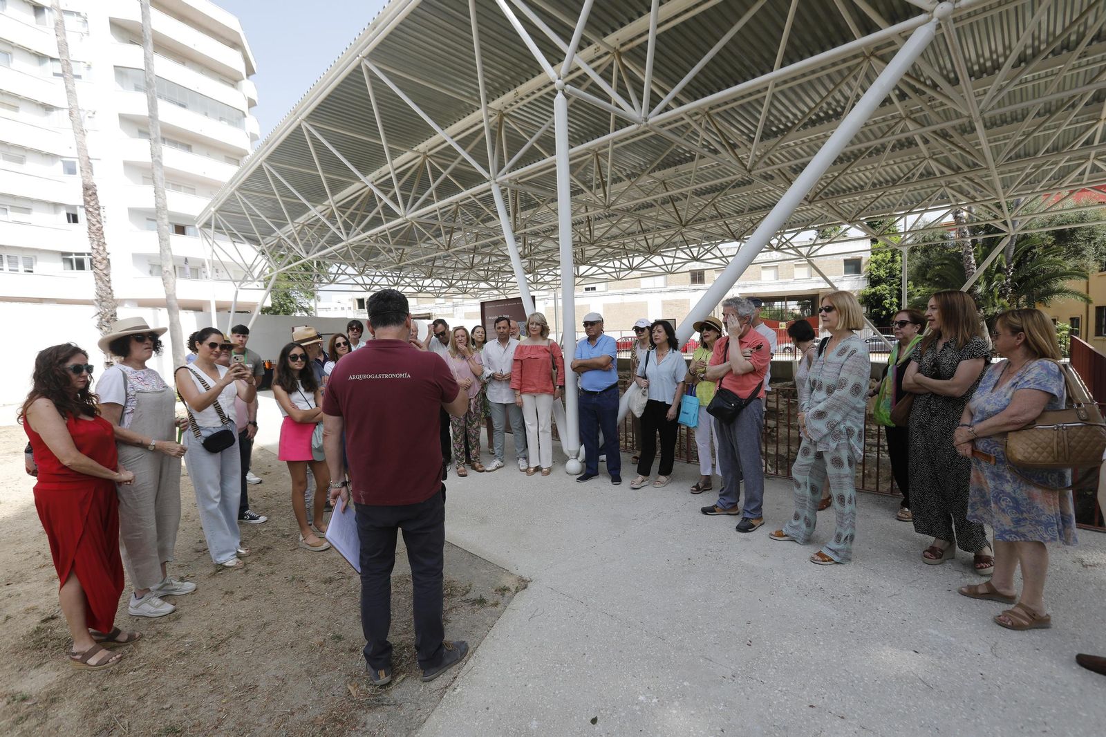 Las fotos de las Jornadas Europeas de Arqueología en la factoría de salazón de lulia Traducta