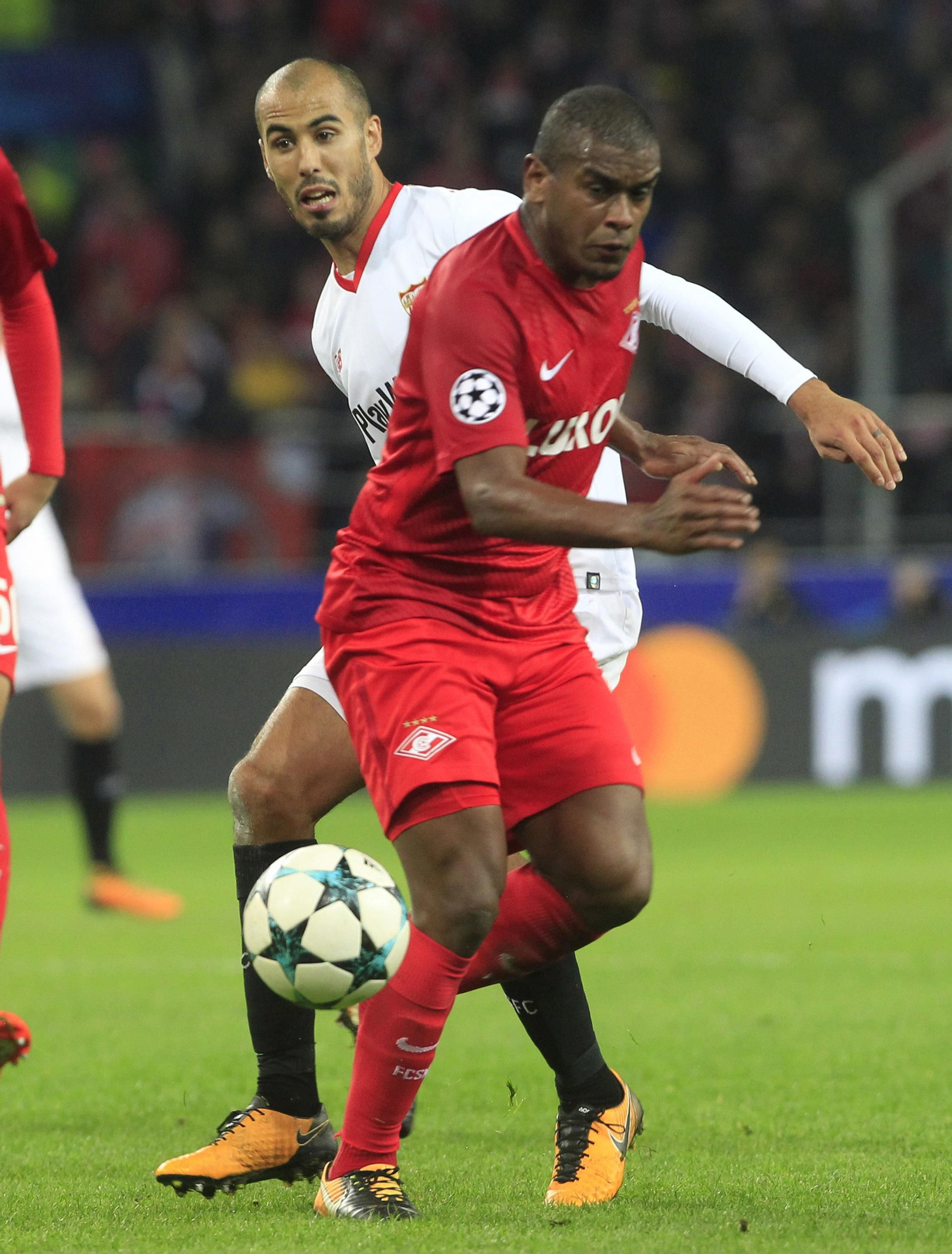 Las imágenes del Spartak de Moscú-Sevilla FC