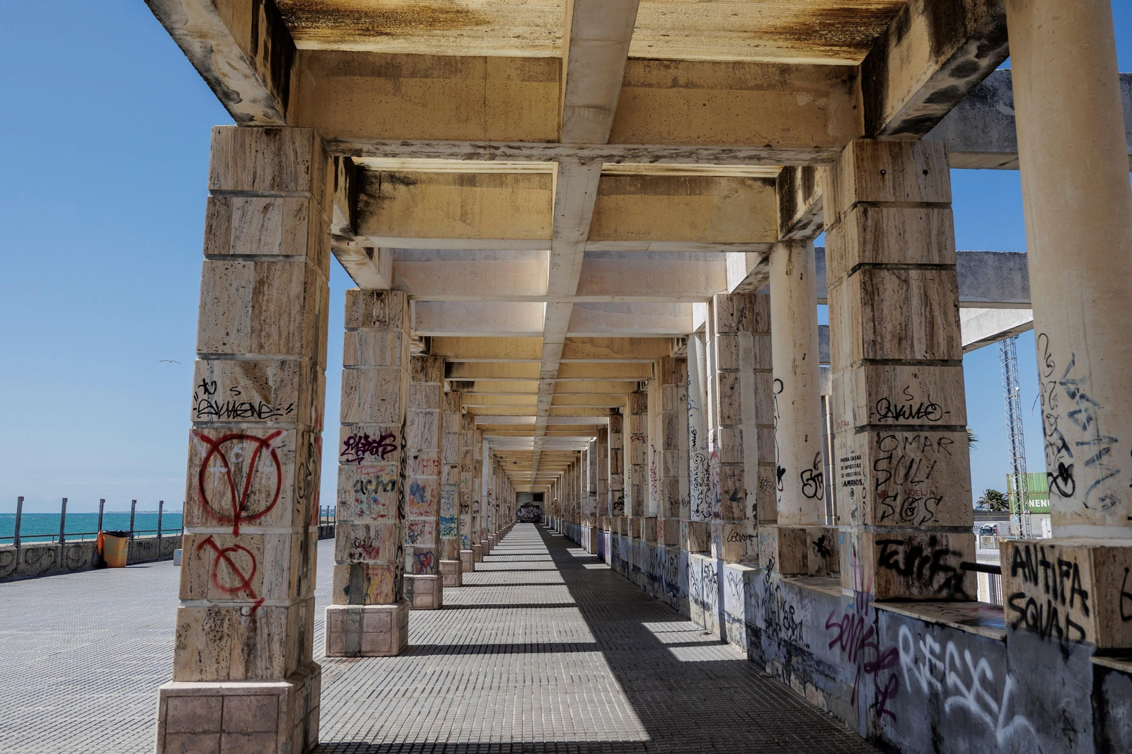 Paseo superior de la Punta de San Felipe.