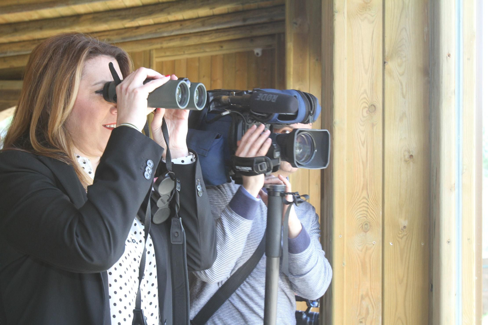 Susana Díaz inaugura en Doñana el Observatorio del Lince