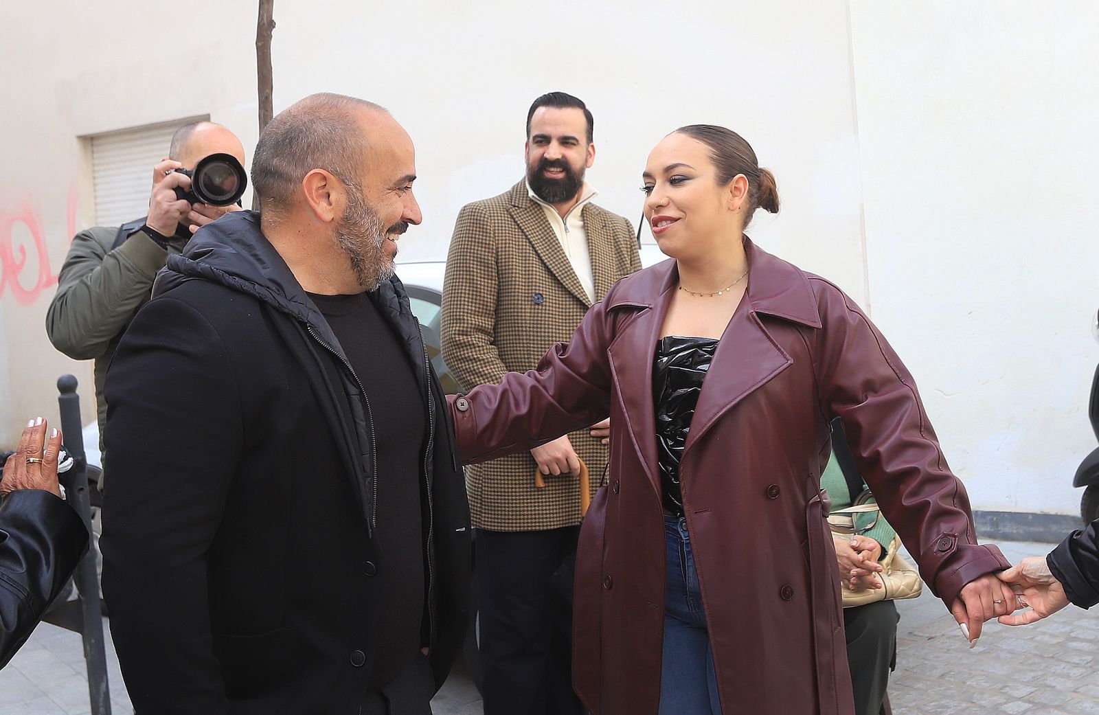 Fotomural de María Terremoto realizado por el fotoperiodista Juan Carlos Toro en Jerez