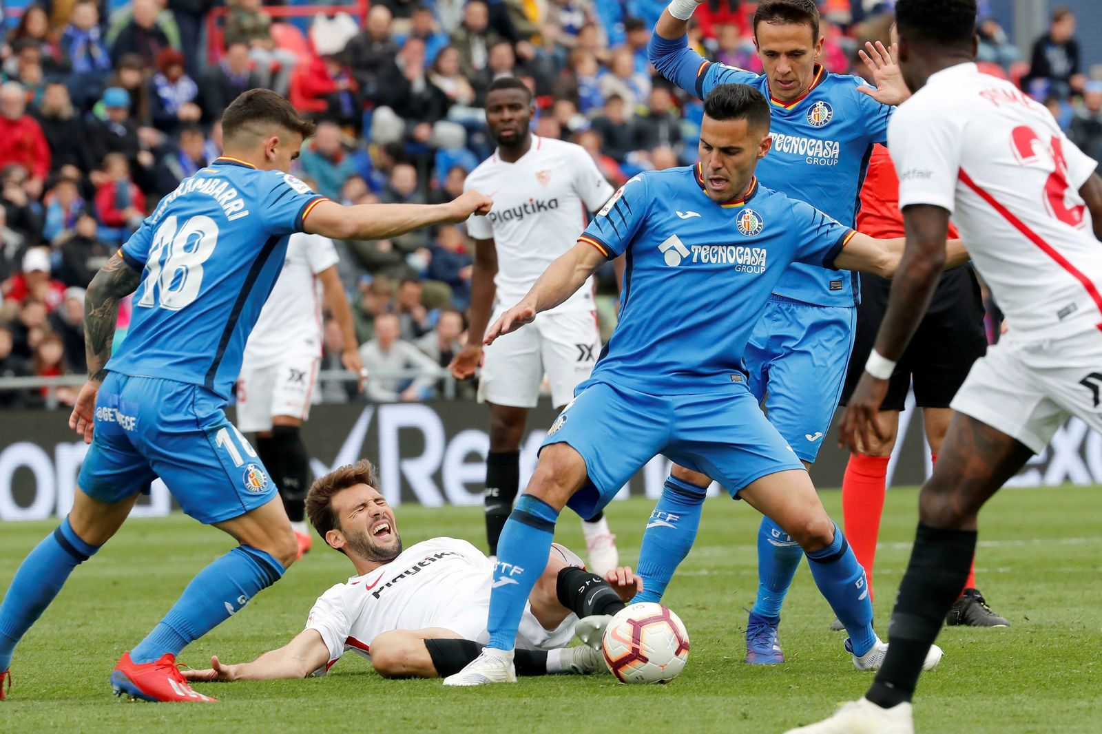Las imágenes del Getafe-Sevilla FC