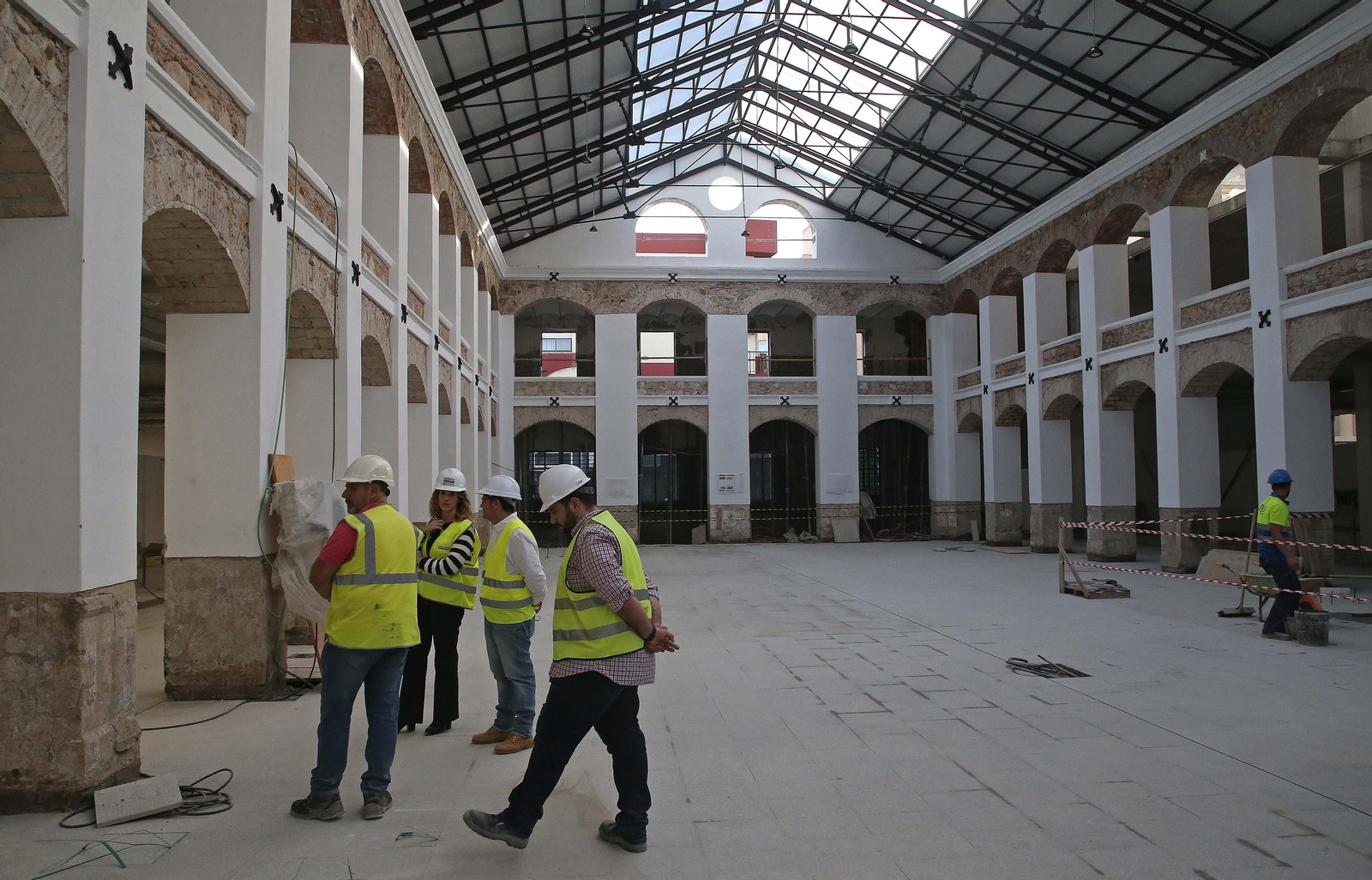 Fotos de la visita al nuevo mercado de la Concepción en La Línea Fotos de la visita al nuevo mercado de la Concepción en La Línea