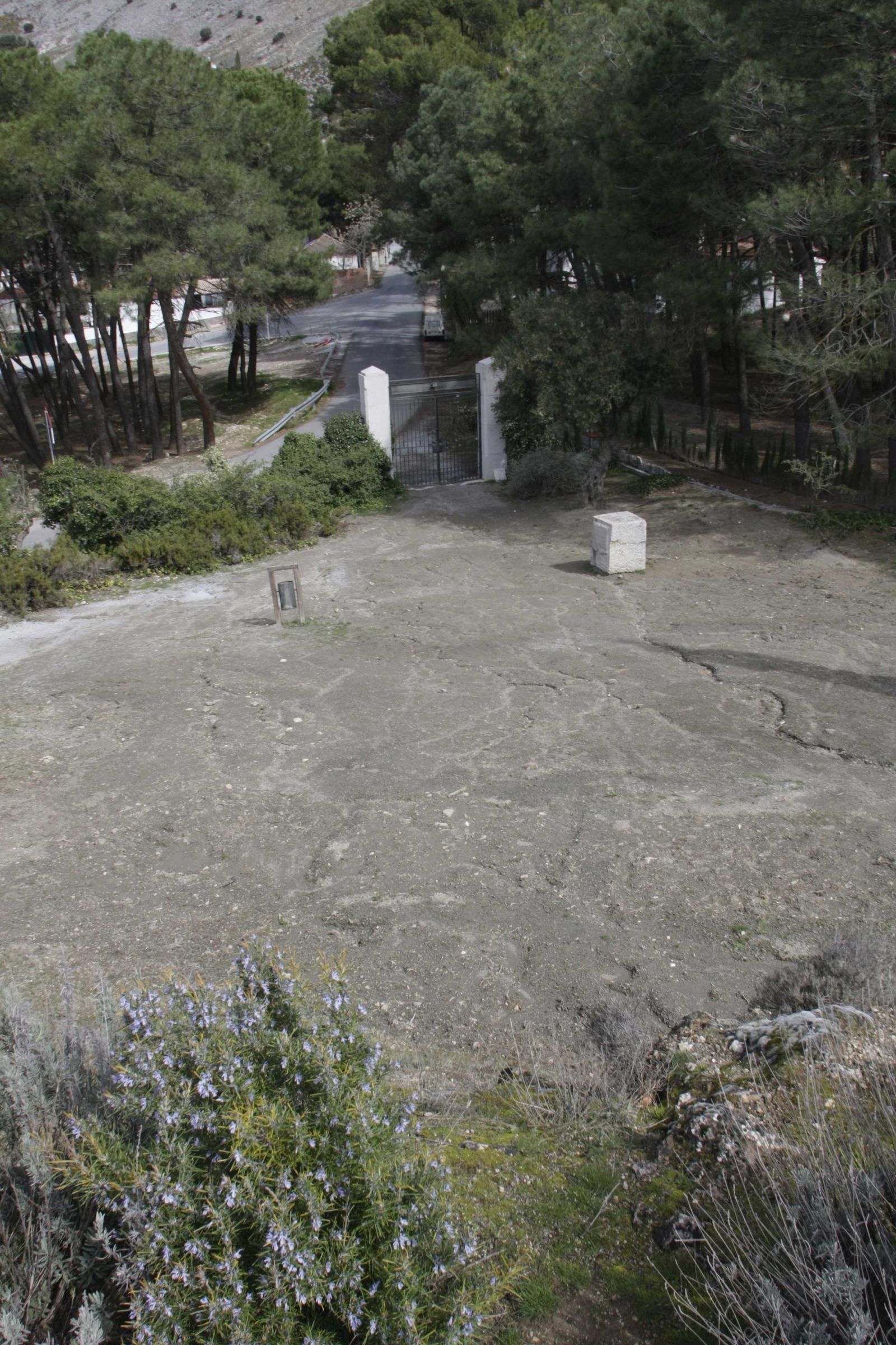 Interior del Parque Federico García Lorca de Alfacar.