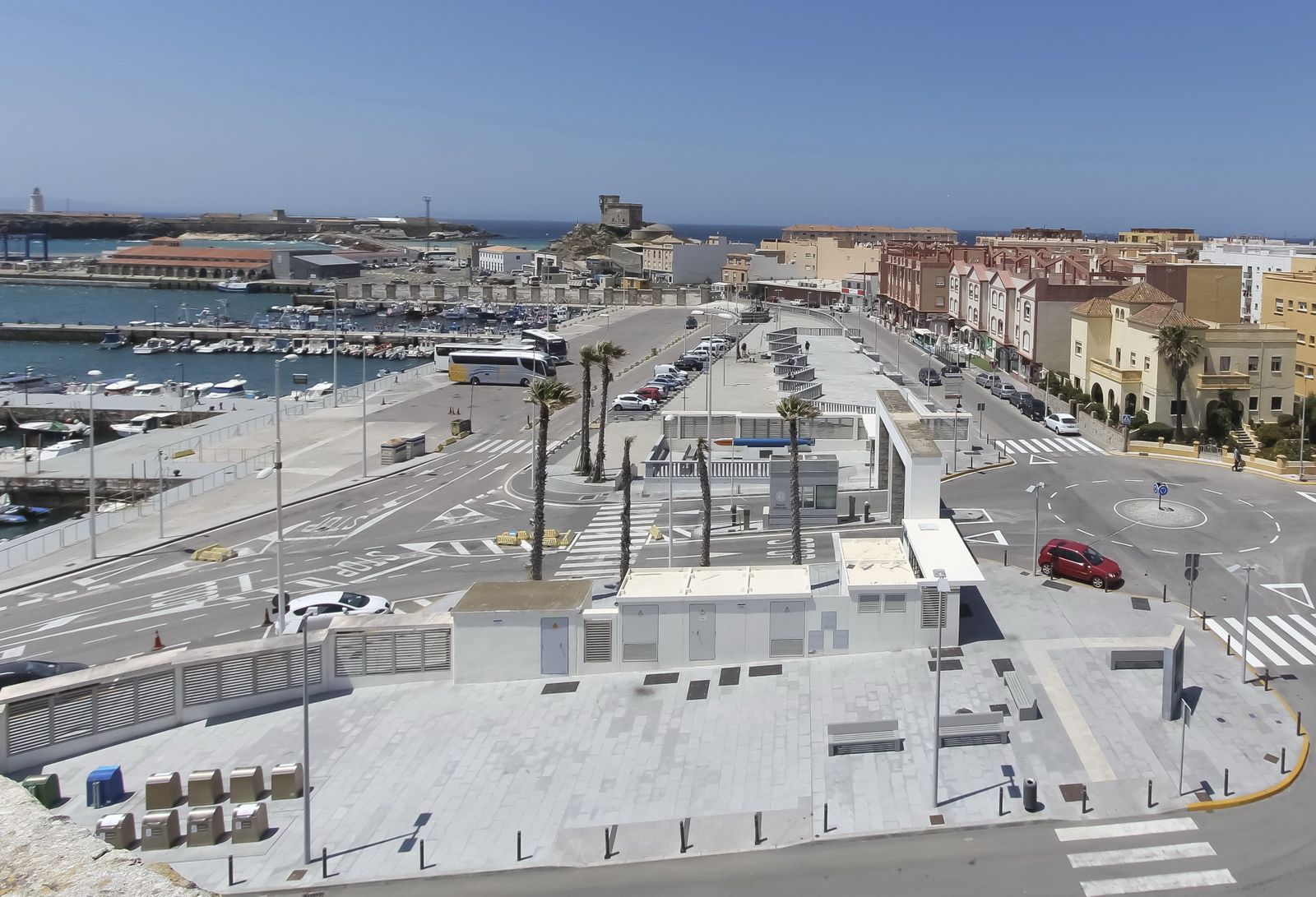 Puerto de Tarifa en la actualidad.