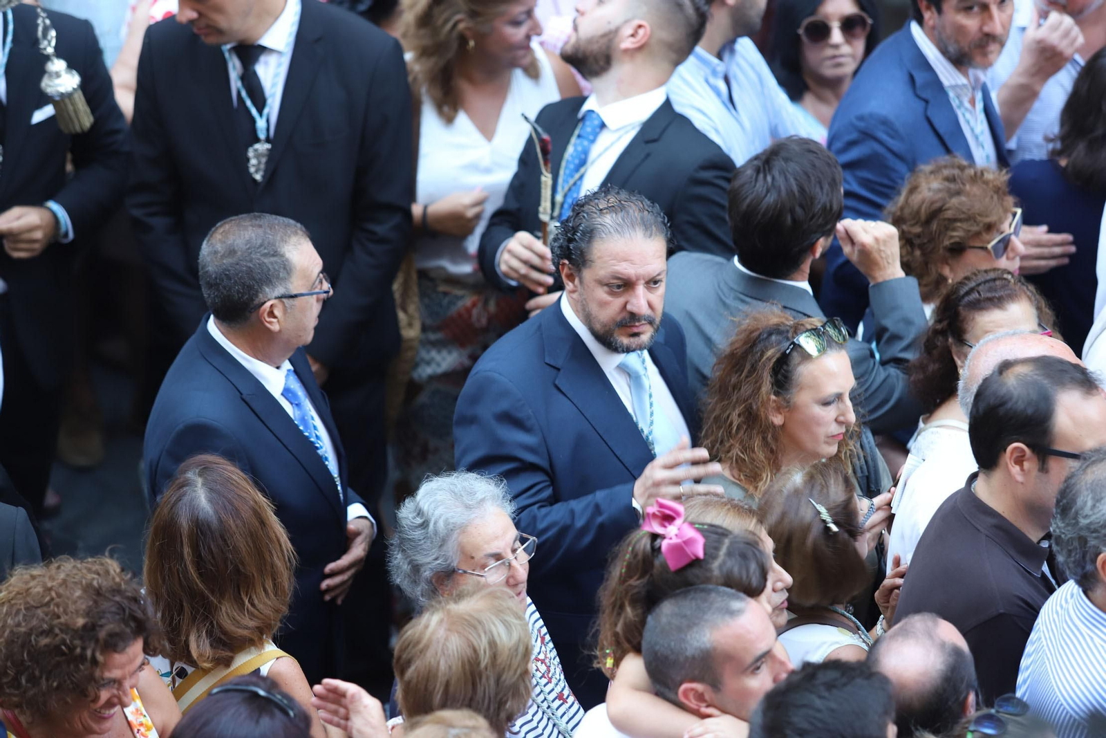 Traslado popular de la Virgen de la Cinta a su Santuario