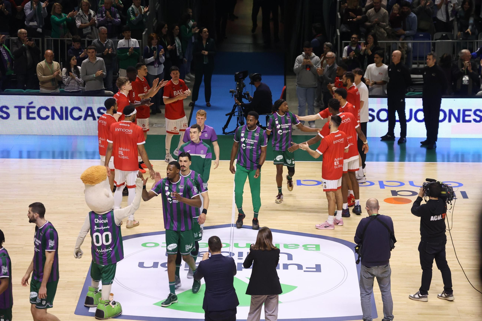 Las fotos del Unicaja - BAXI Manresa