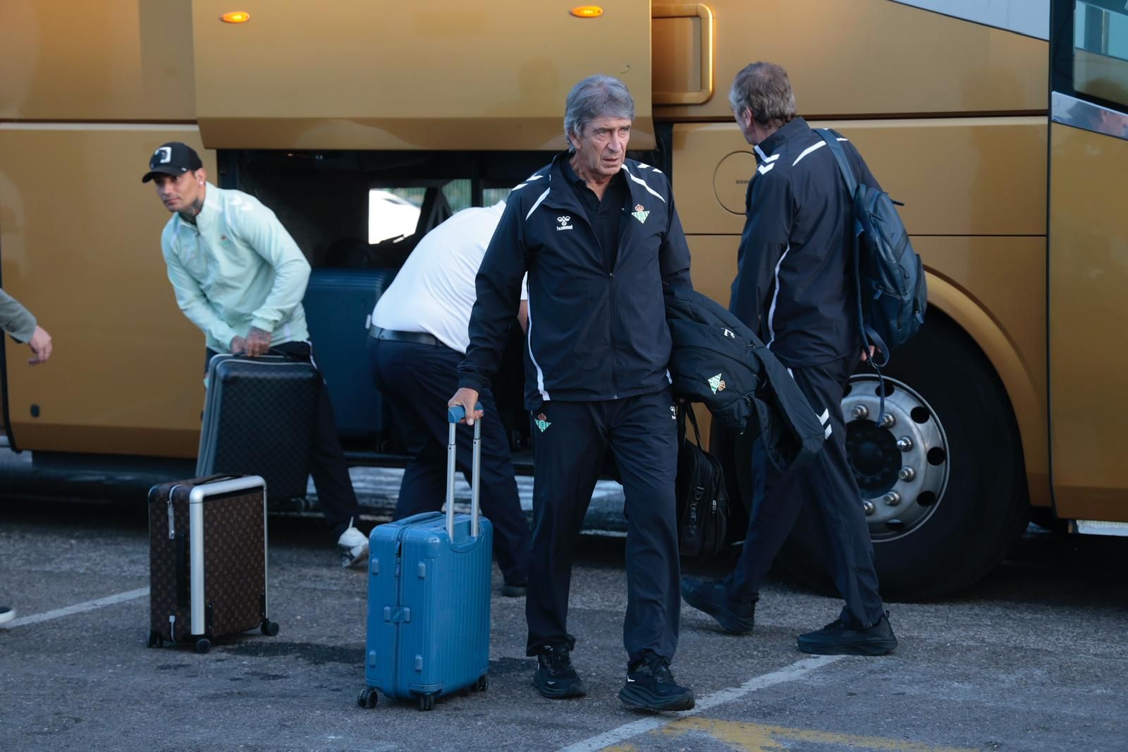 Las fotos del viaje del Betis a Genk