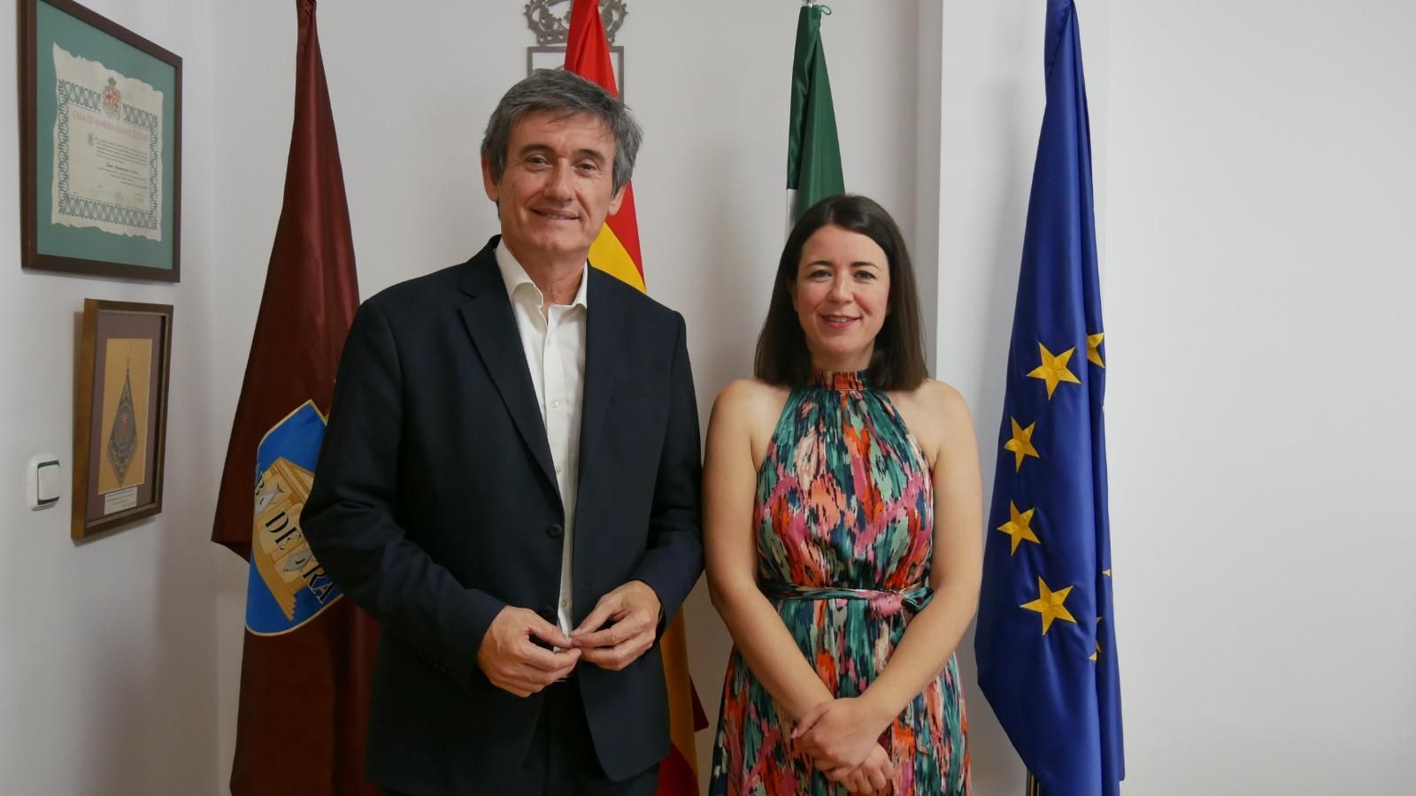 Manuel Cortés y Elisabet Suárez.