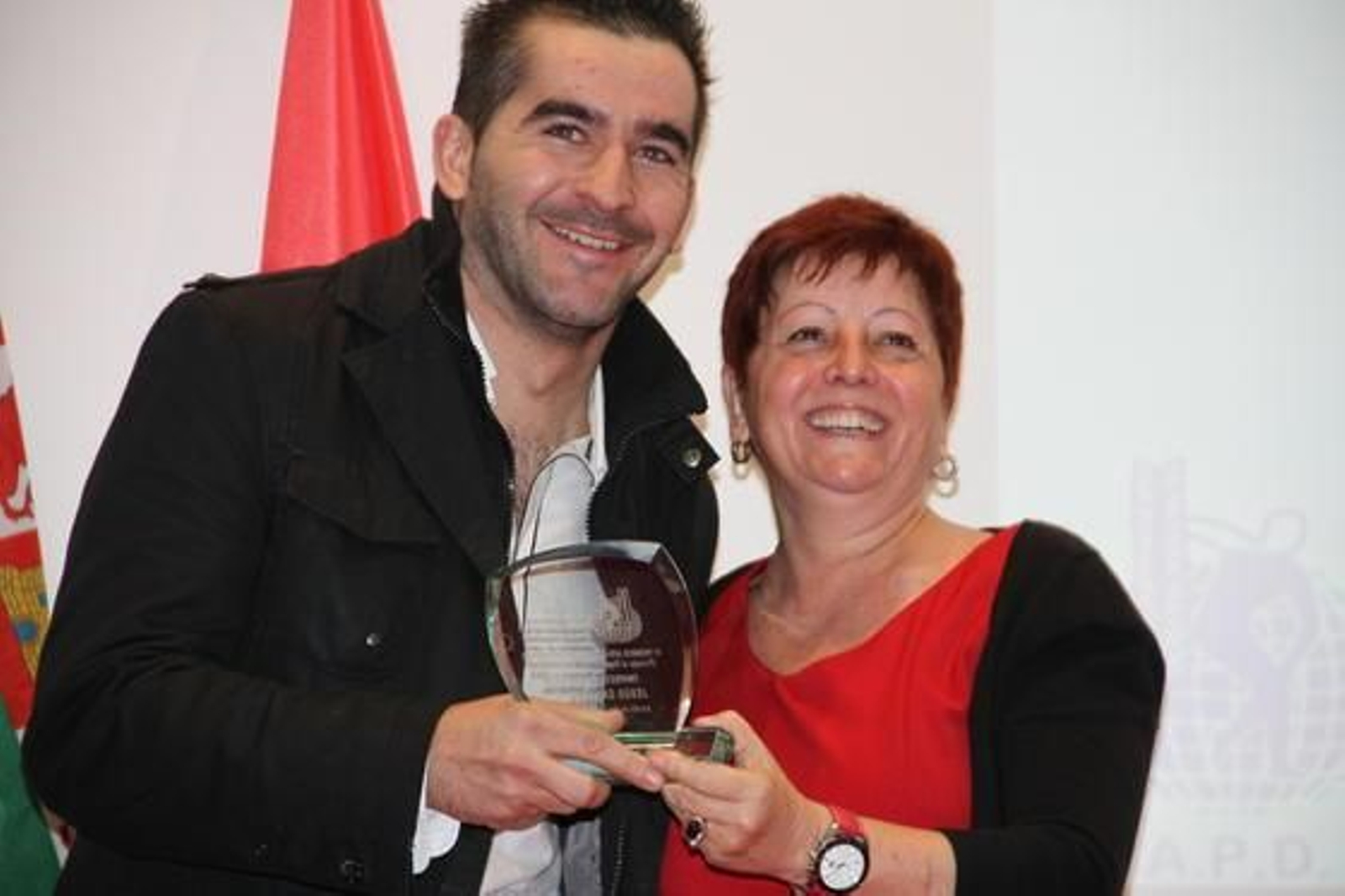 Jesús Cantero, premiado por su Trayectoria Deportiva.

Foto: Manuel Aragon Pina