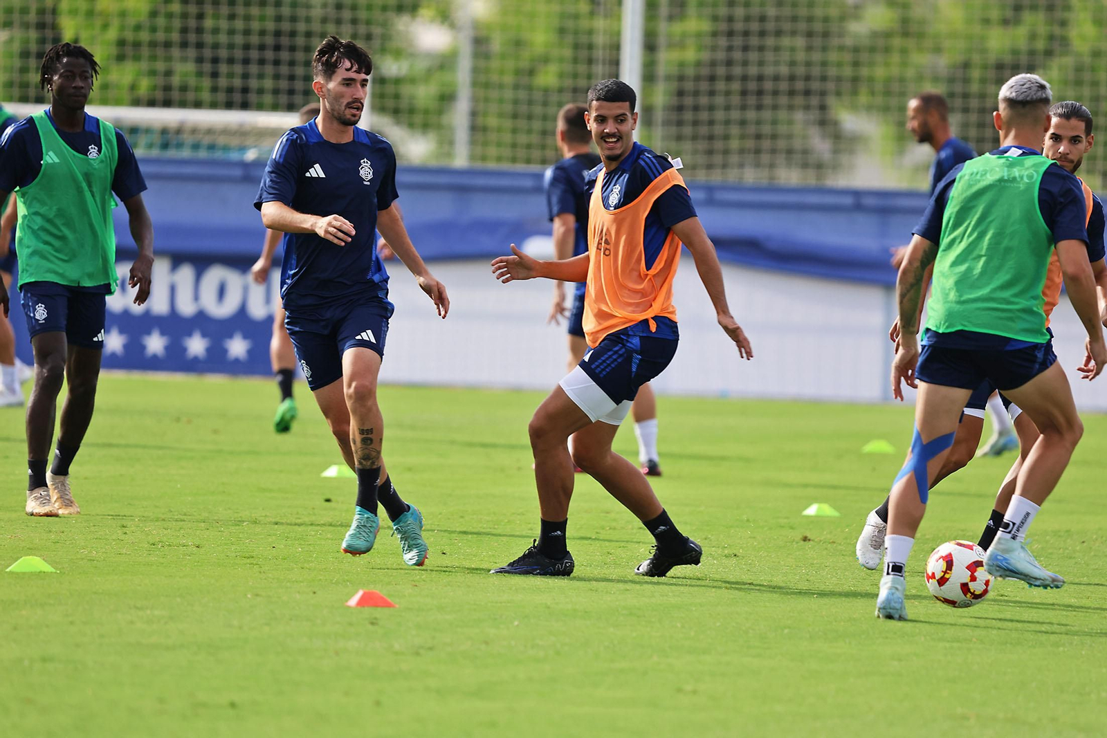 Entrenamiento del Recreativo de Huelva