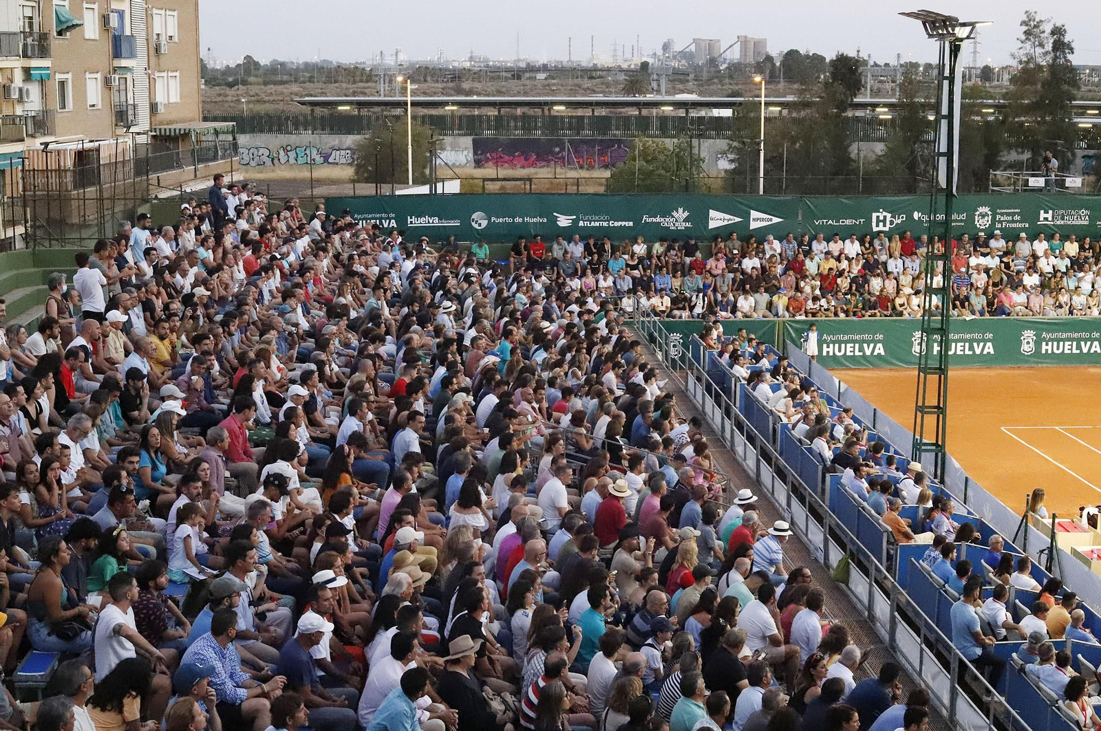 Copa del Rey de Tenis. Imágenes del gran ambiente en las semifinales