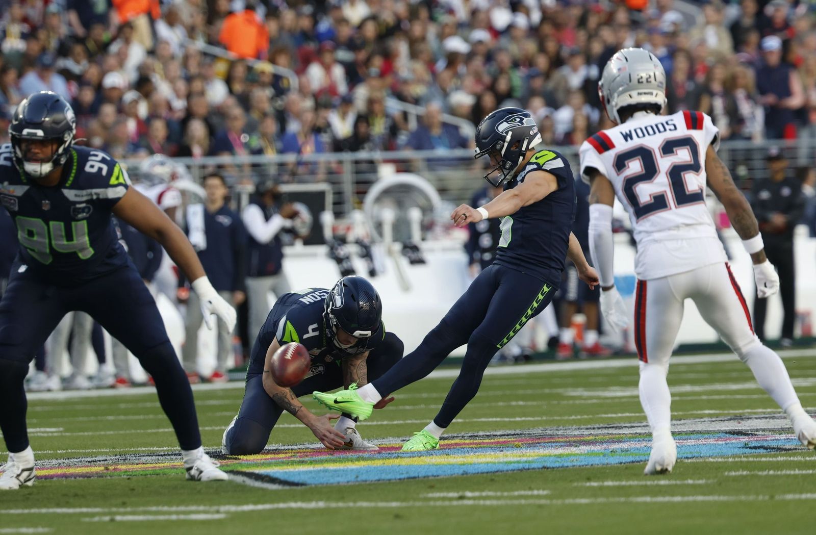 Las mejores fotos de la Super Bowl con la actuación de Bad Bunny