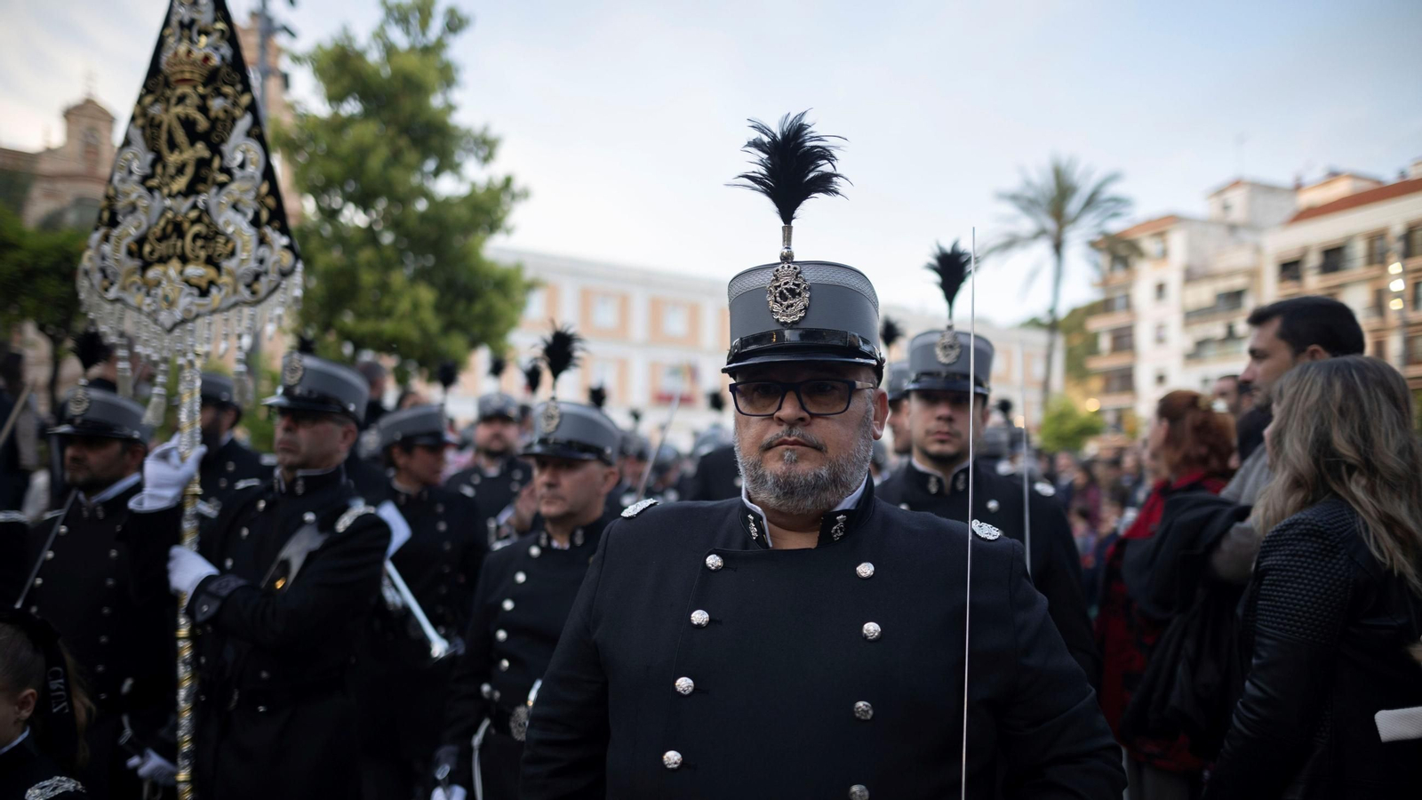Músicos de Agrupación Musical de la Santa Cruz de Huelva