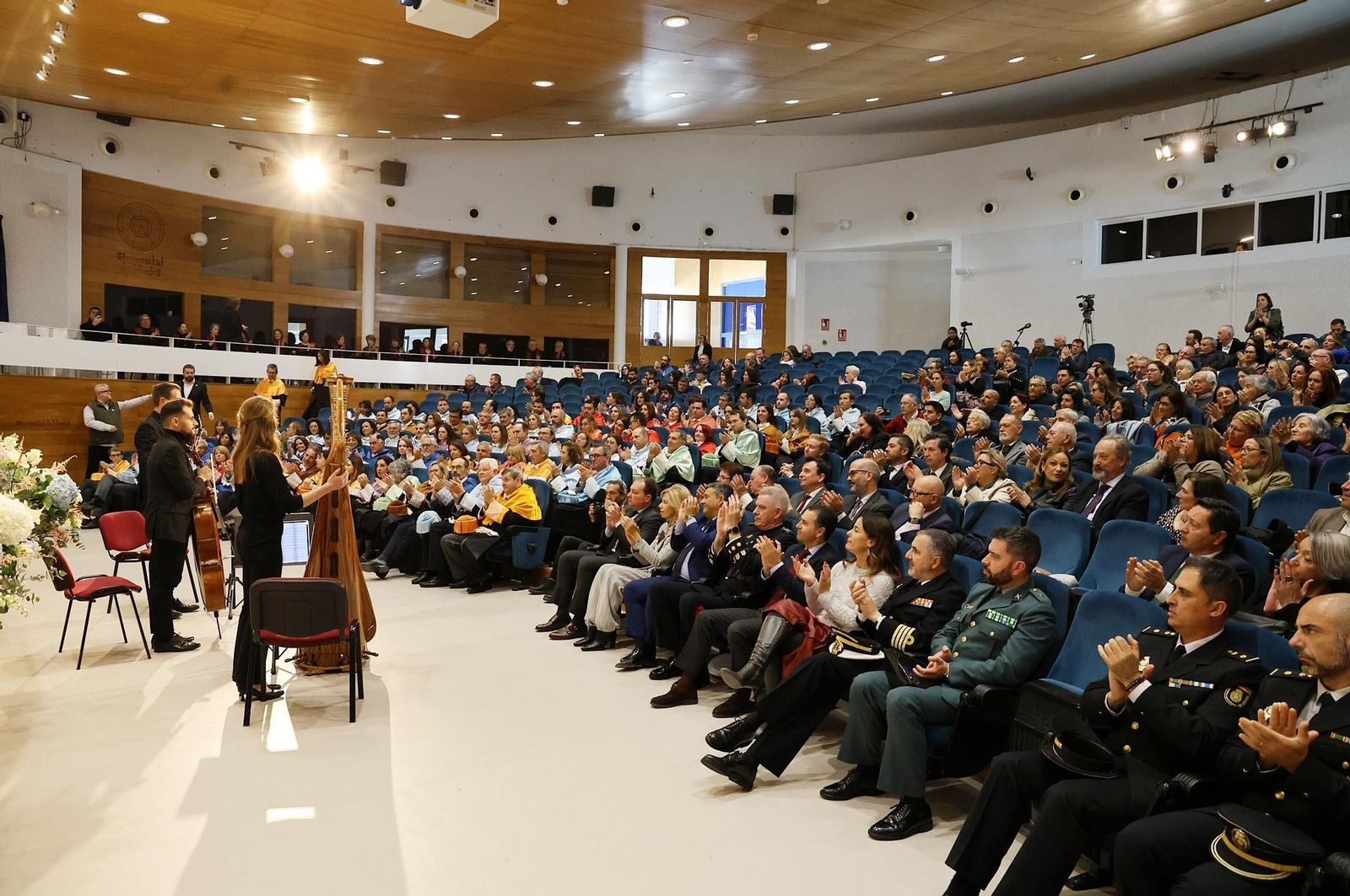 Imágenes del acto de conmemoración del Día de la Universidad de Huelva