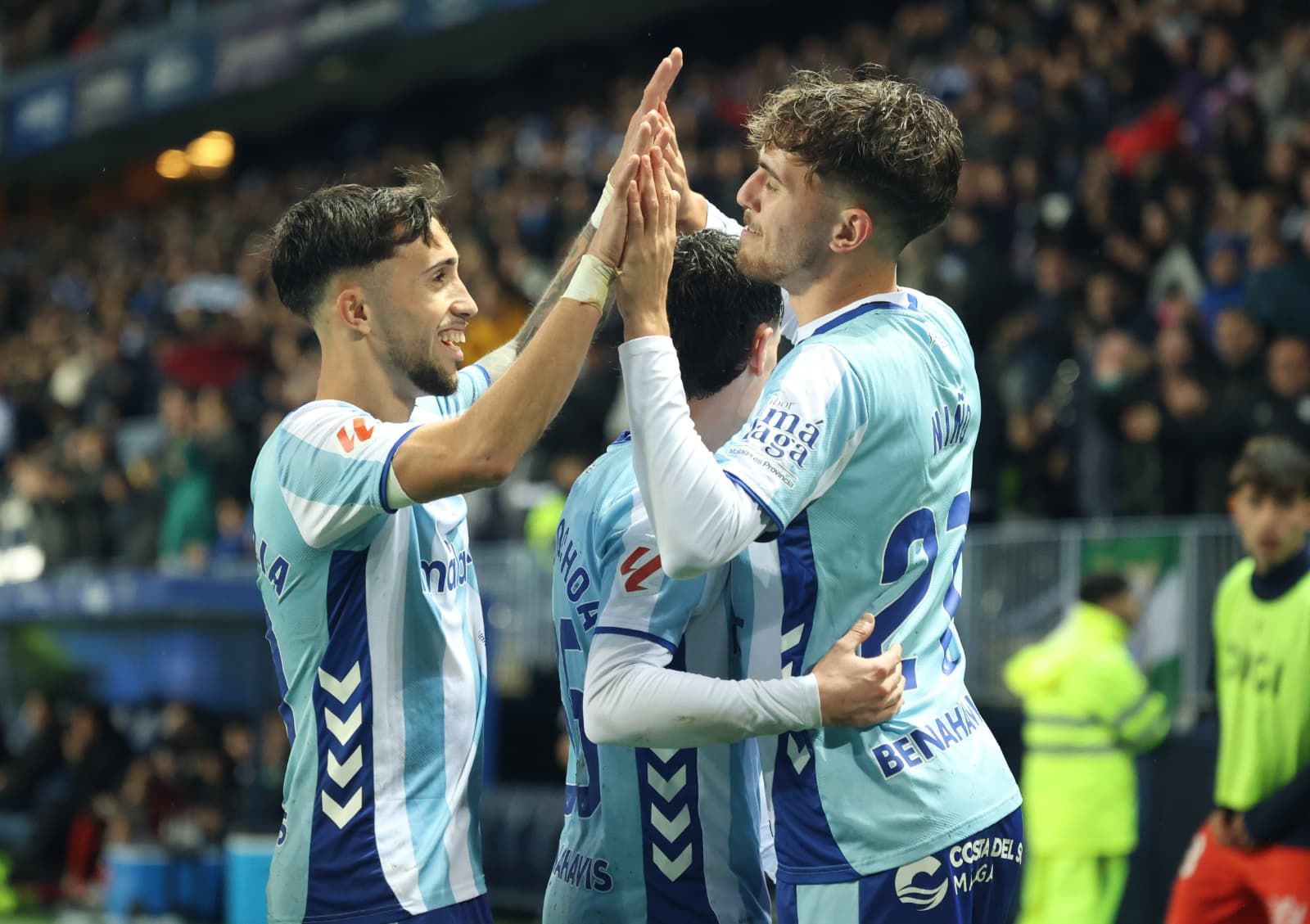 Las fotos del Málaga CF-Burgos