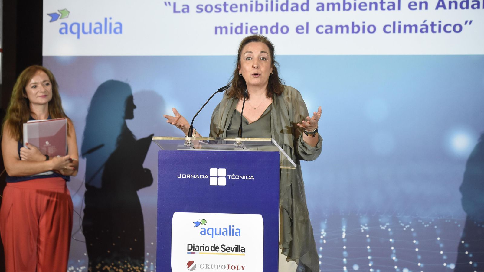 Ana María Corredera, viceconsejera de Agricultura, durante su intervención Ana María Corredera, viceconsejera de Agricultura, durante su intervención