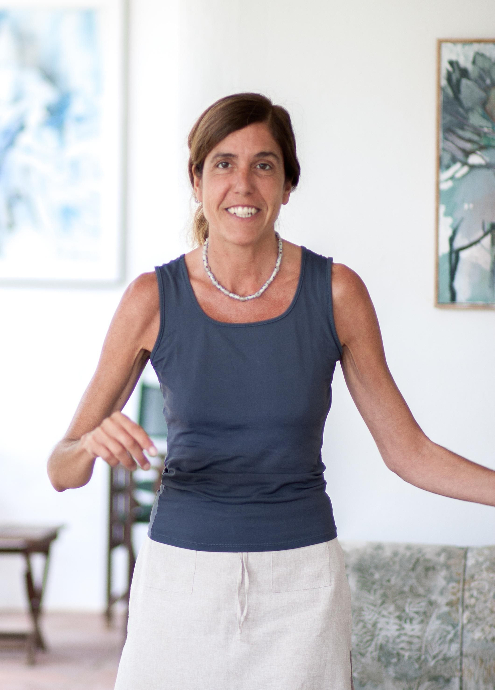 La pintora Fátima Pemán.