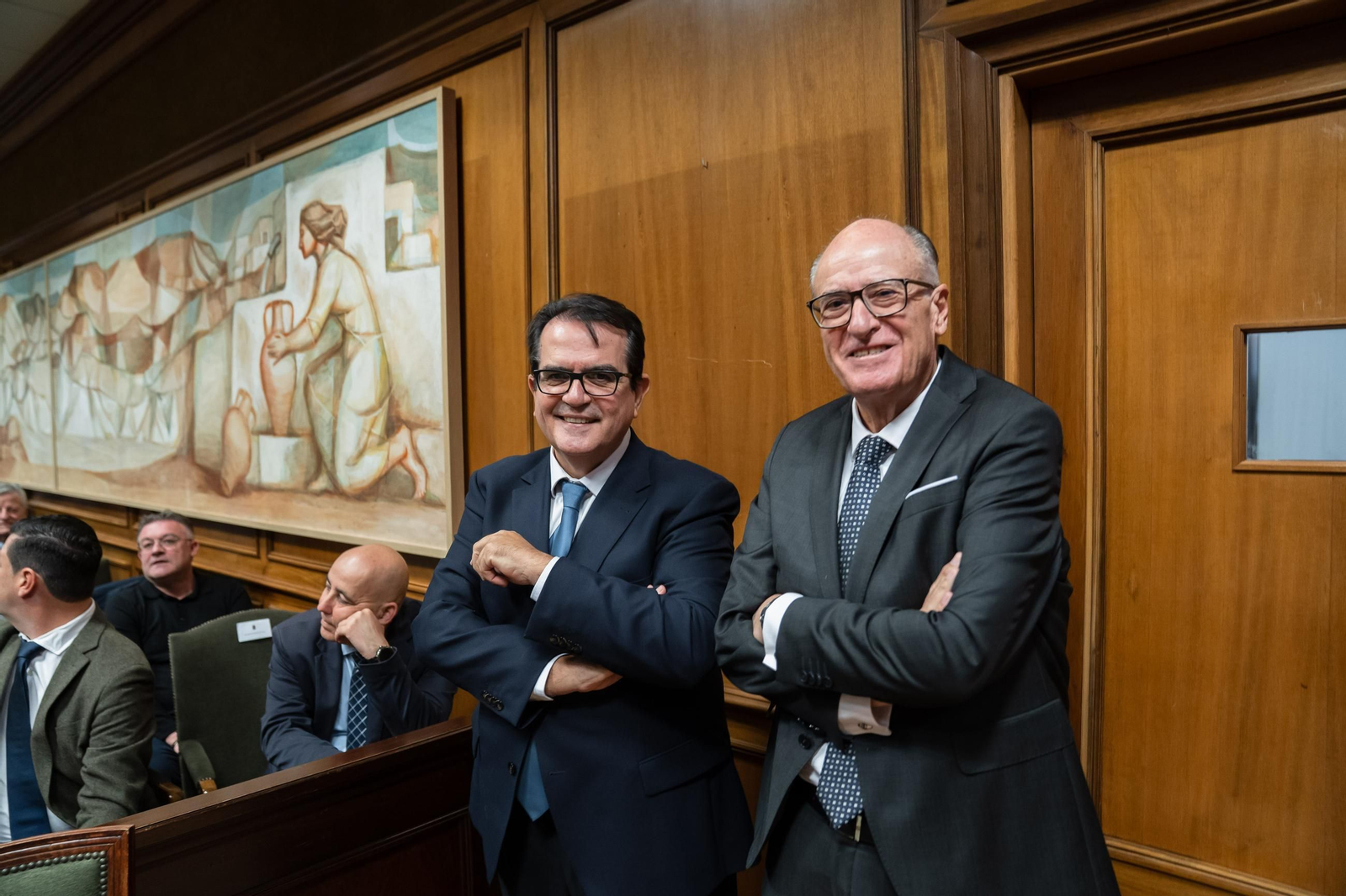 Así se ha vivido la investidura del nuevo presidente de la Diputación Provincial de Almería