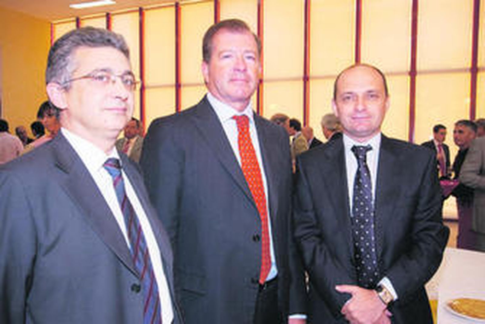 Juan Peña, Adolfo Borrero y Antonio Galindo.