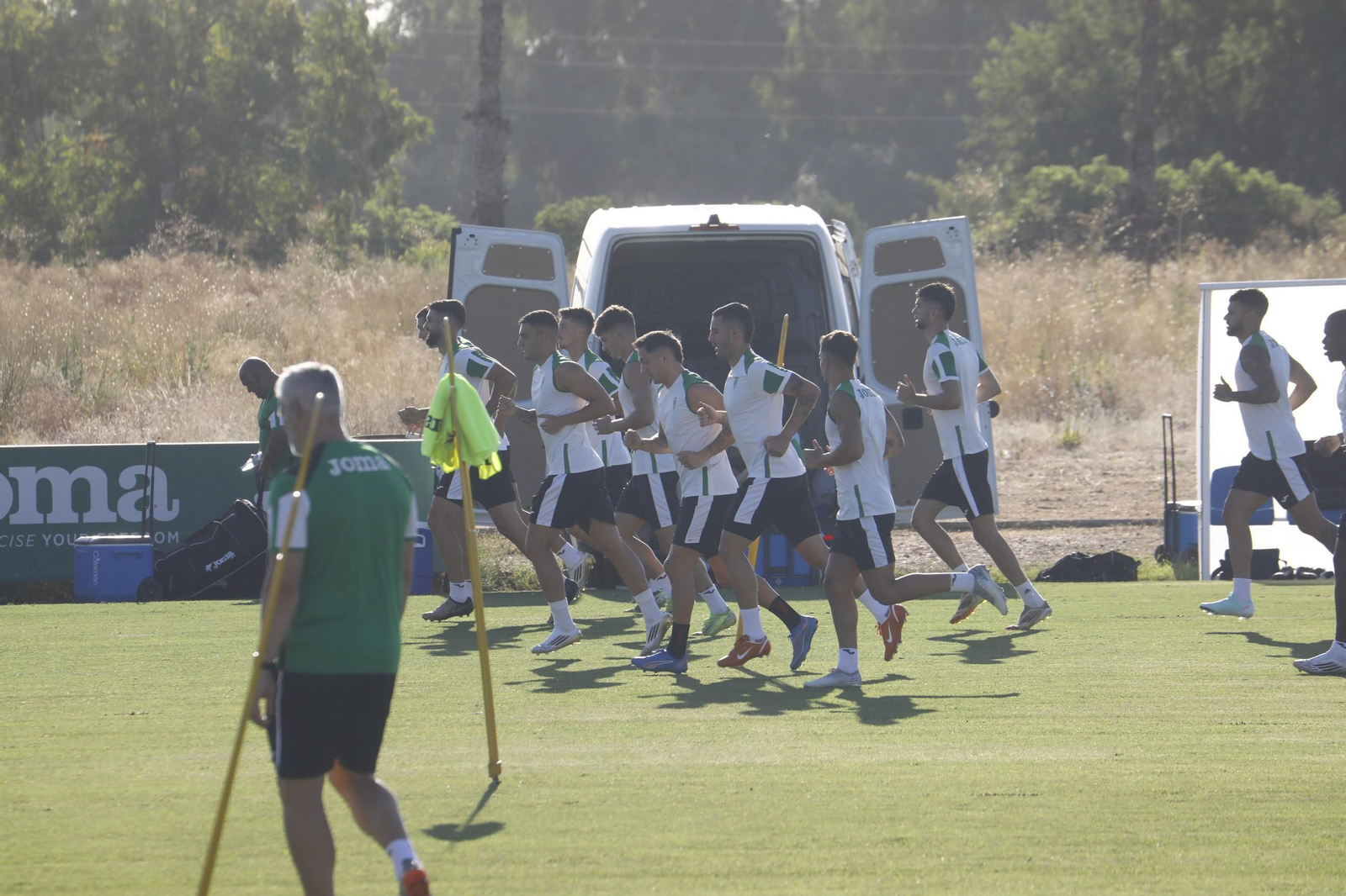 Las mejores imágenes del entrenamiento del Córdoba CF en el inicio de la tercera semana de preparación