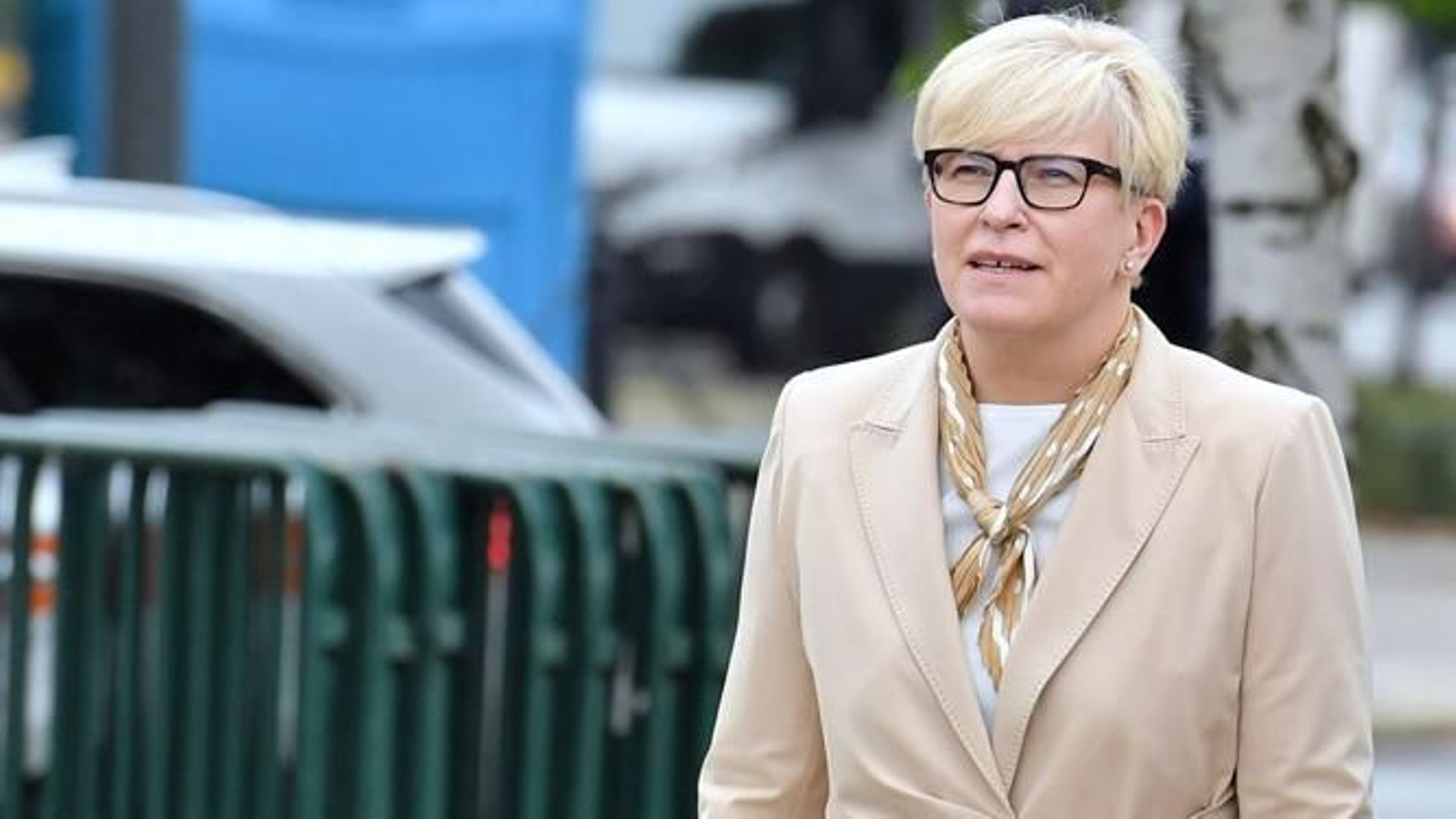 La primera ministra lituana, Ingrida Simonyte.