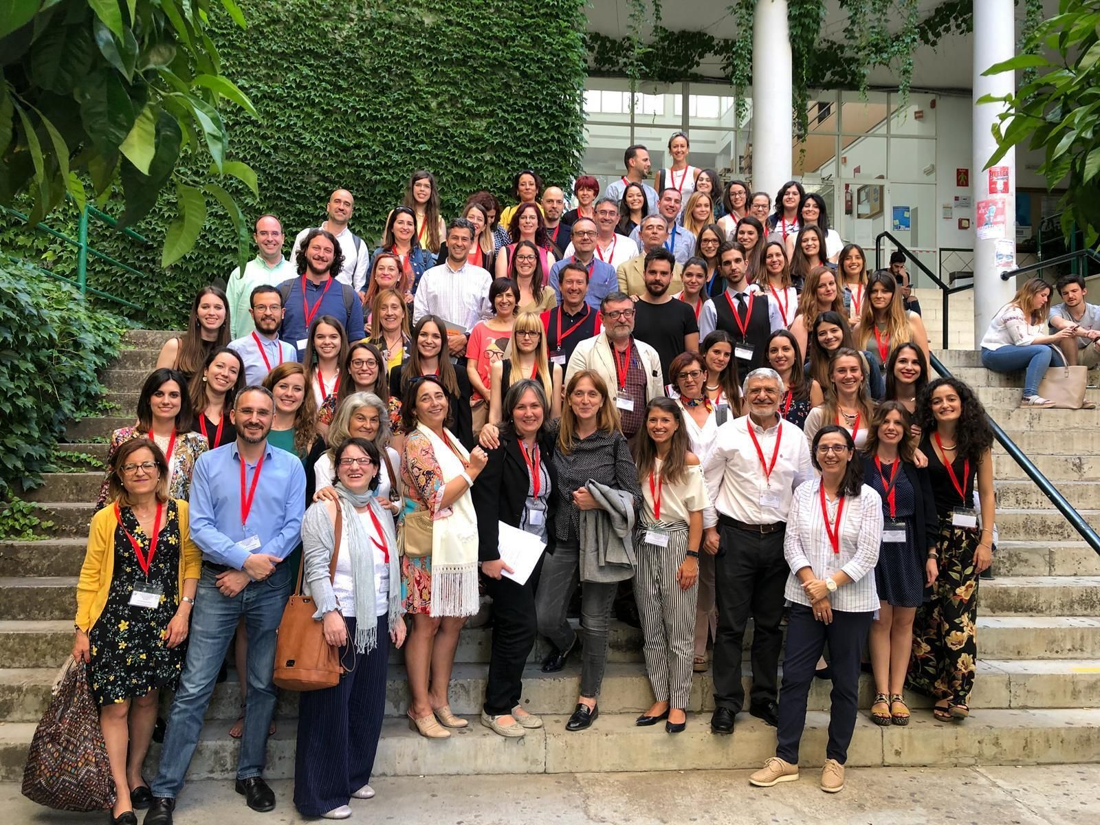 Foto de familia de un anterior encuentro presencial de los Servicios Psicológicos Universitarios.