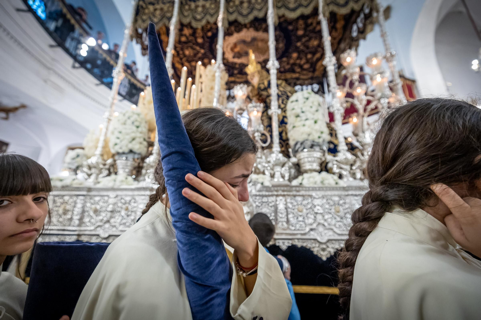 Las imágenes de la cofradía de La Palma en la Semana Santa de Cádiz de 2024