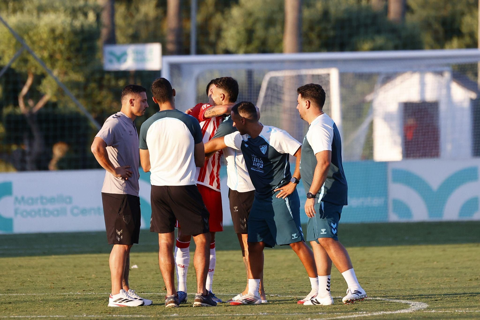 Almería-Málaga CF, en fotos