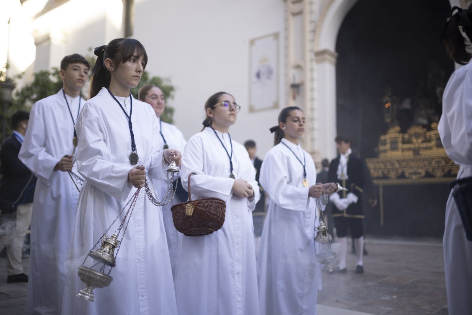 Miércoles Santo: Hermandad de la Santa Cruz de Huelva, en imágenes