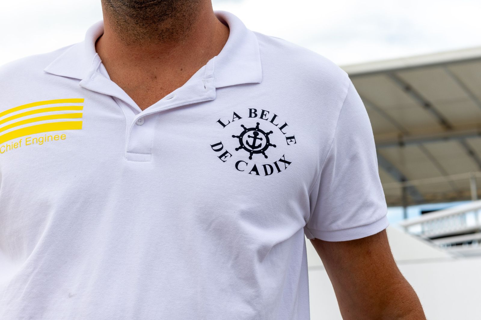 Las impresionantes imágenes del buque La Belle de Cadix en el Puerto de Huelva