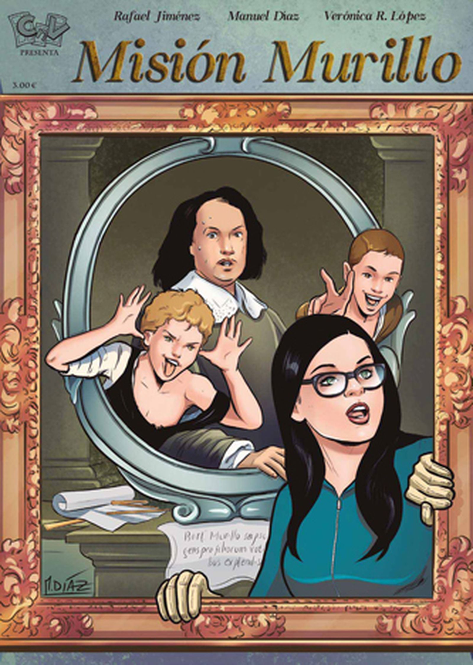 Portada del cómic 'Misión Murillo'.