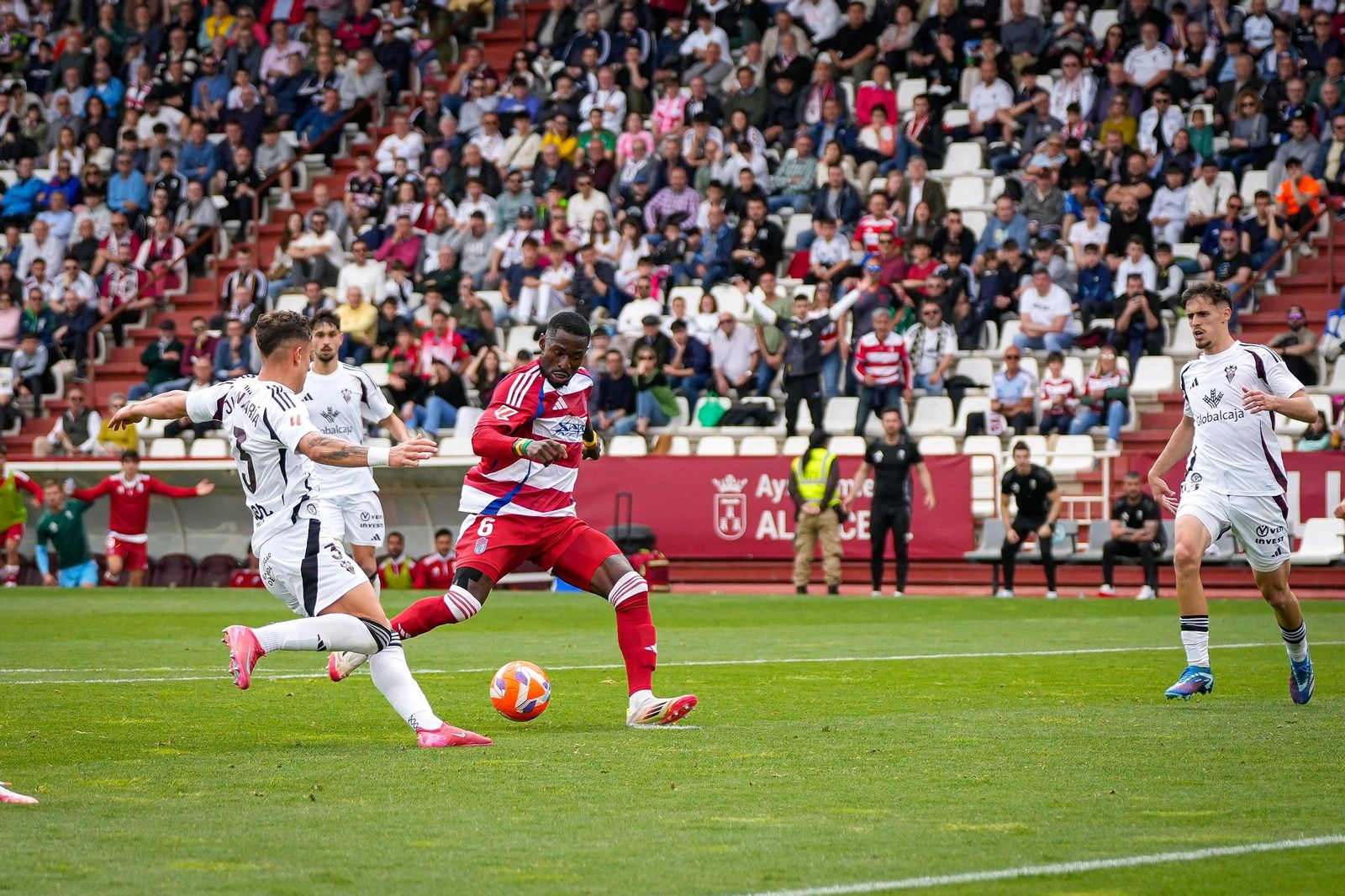 Las mejores imágenes del Albacete-Granada CF