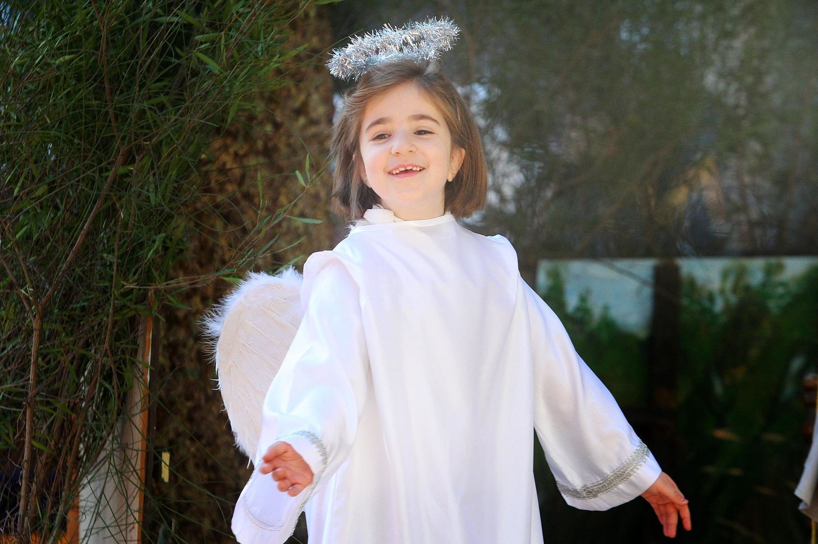 Imágenes del Belén viviente del Colegio María Inmaculada.