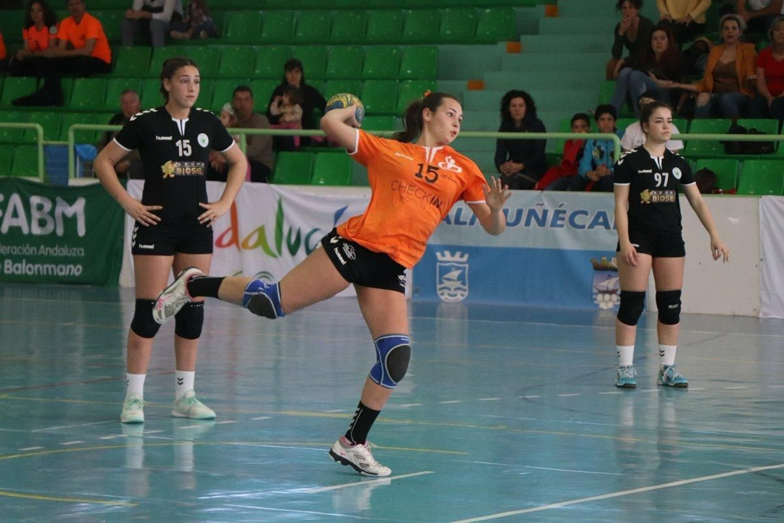 El Maravillas, durante el Campeonato de Andalucía.