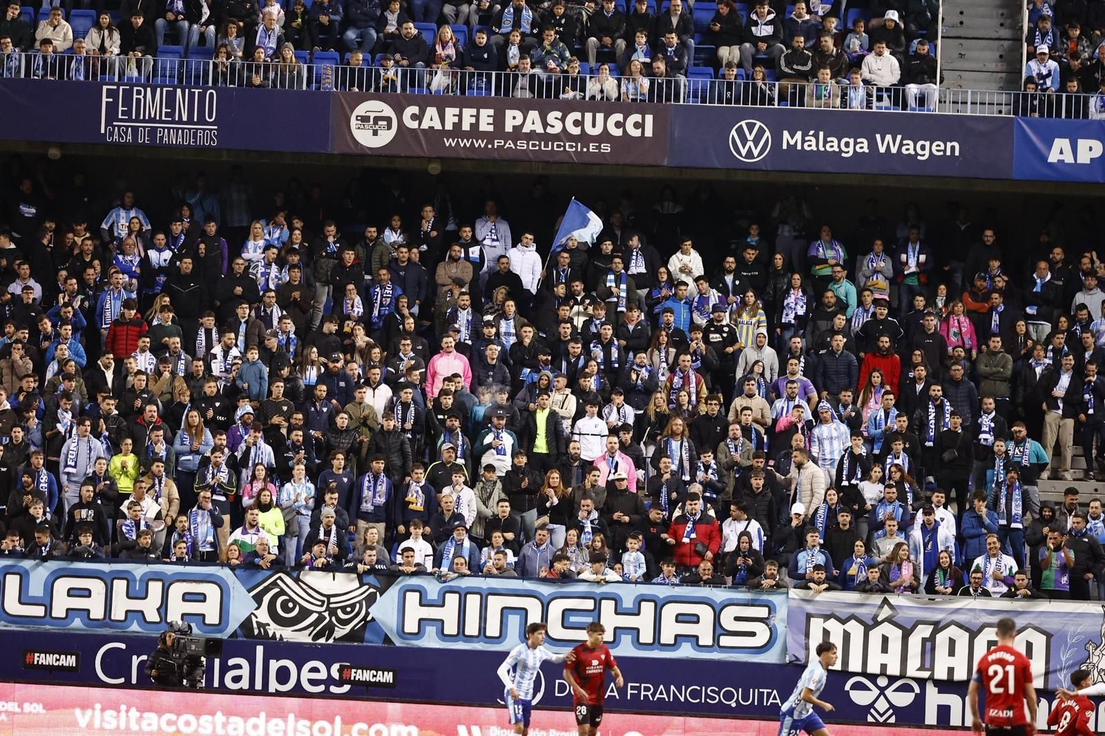 Búscate en las gradas de La Rosaleda en el Málaga CF-Mirandés