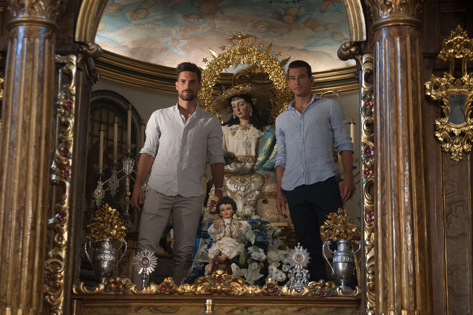 Las fotos del Málaga CF en la Divina Pastora