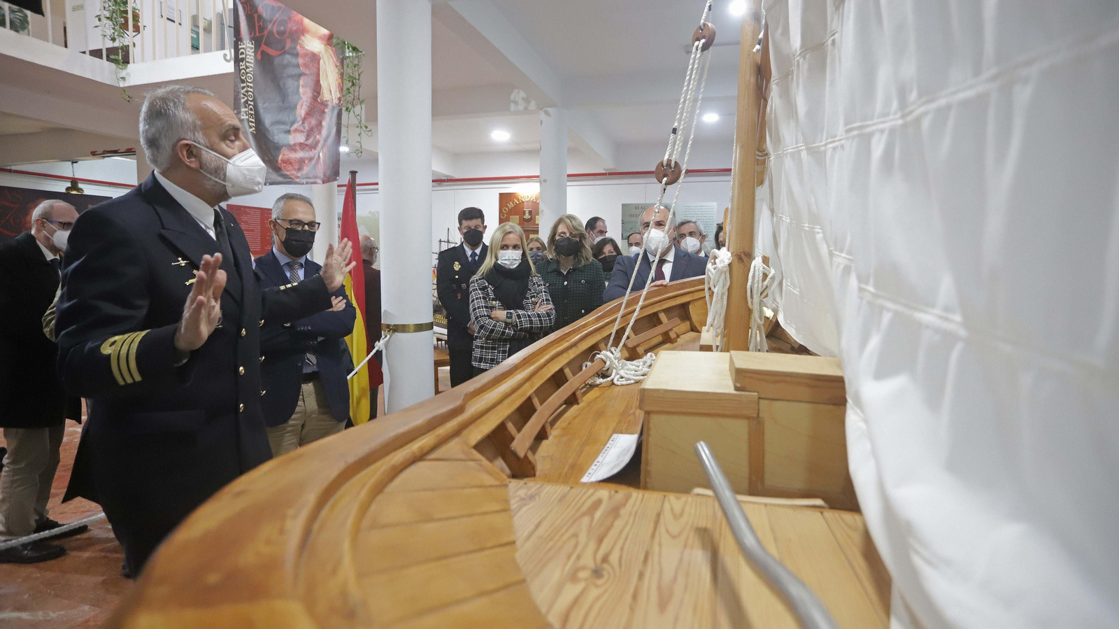 Fotos de la inauguración de la exposición sobre Blas de Lezo en Algeciras