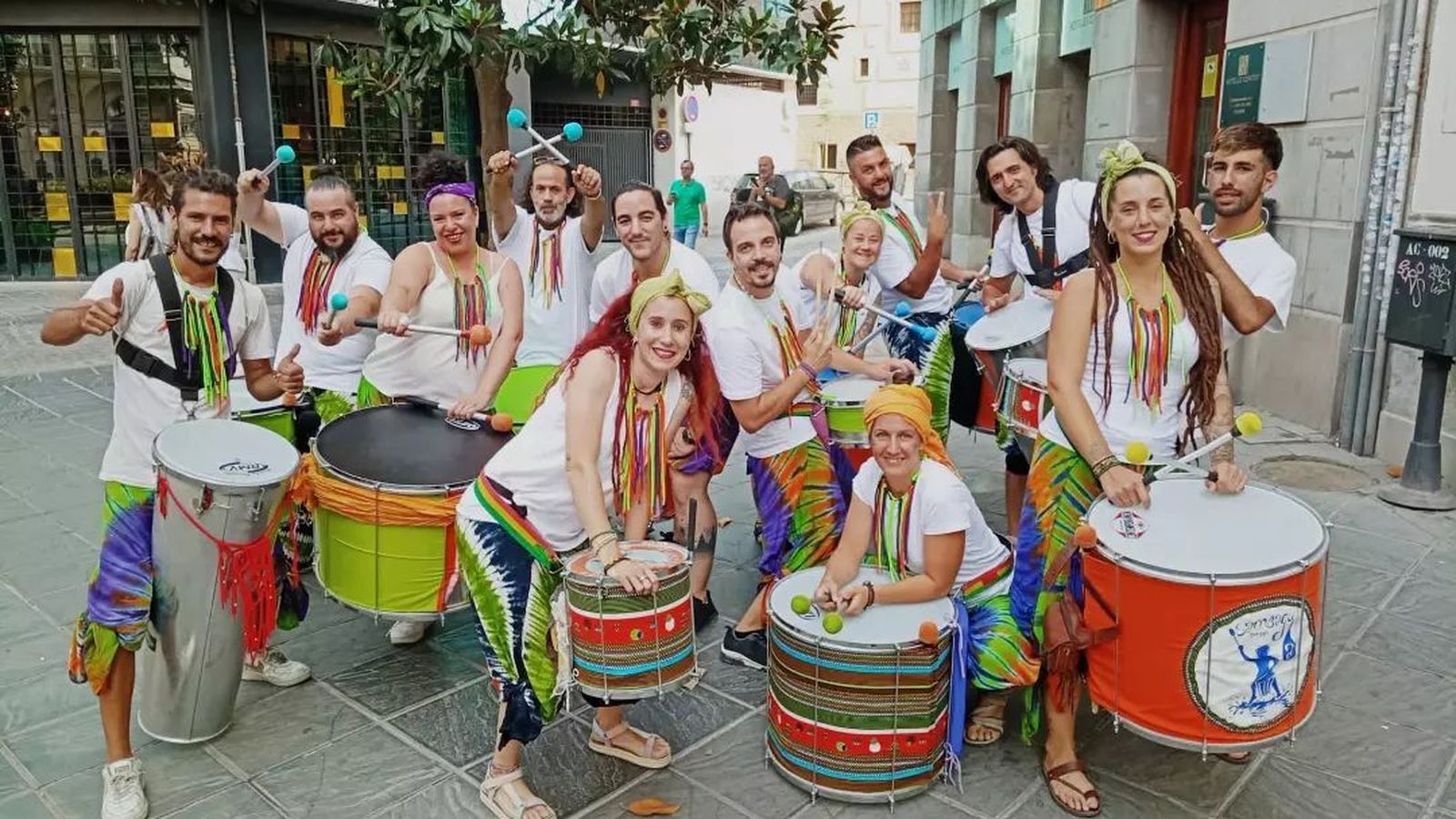 Una de las batucadas participantes el año pasado.