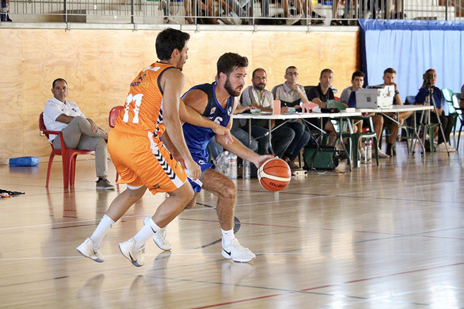 Un partido del CB Marbella.